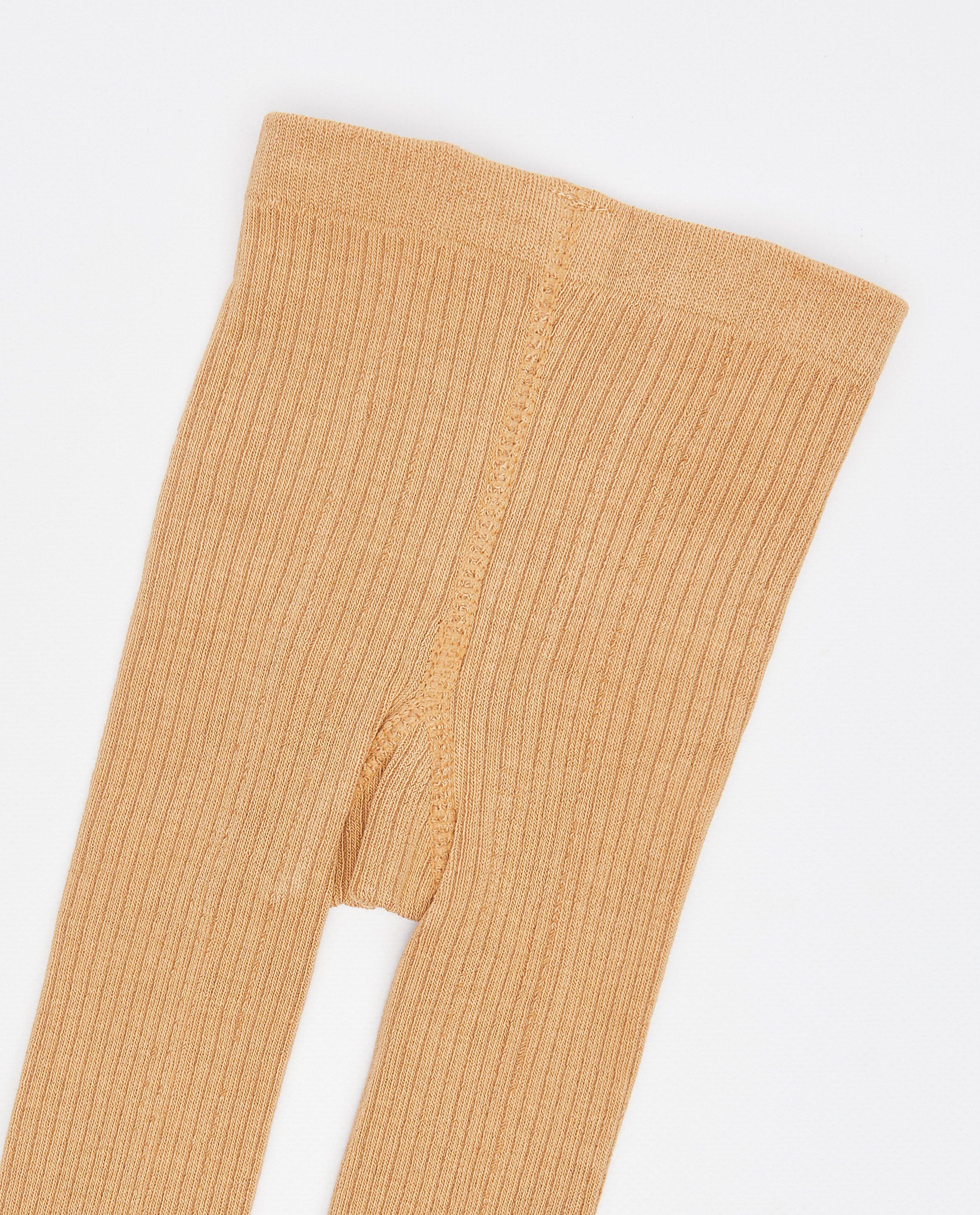 Chaussettes - Collant côtelé