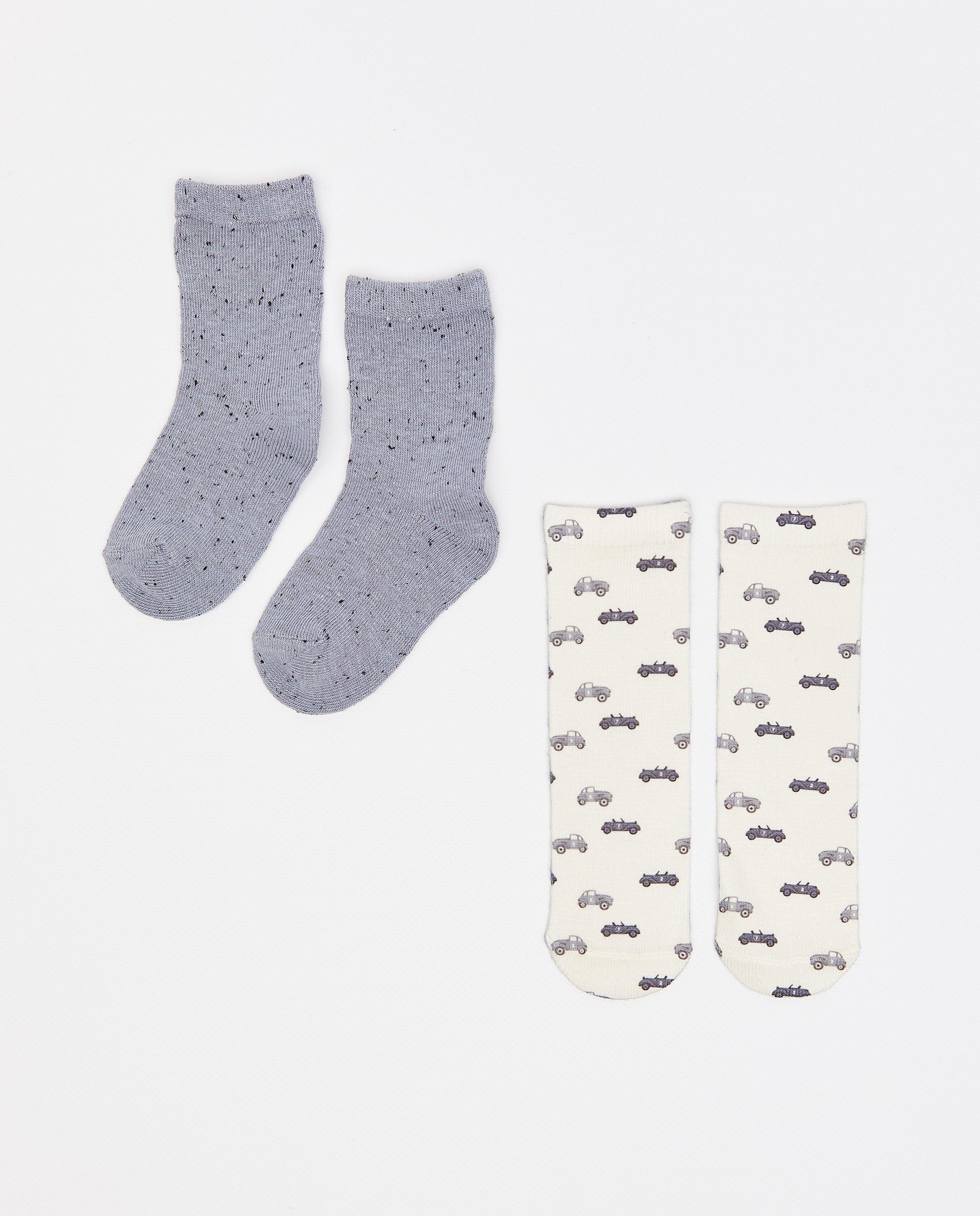 Lot de 2 paires de chaussettes pour bébés - null - Cuddles and Smiles