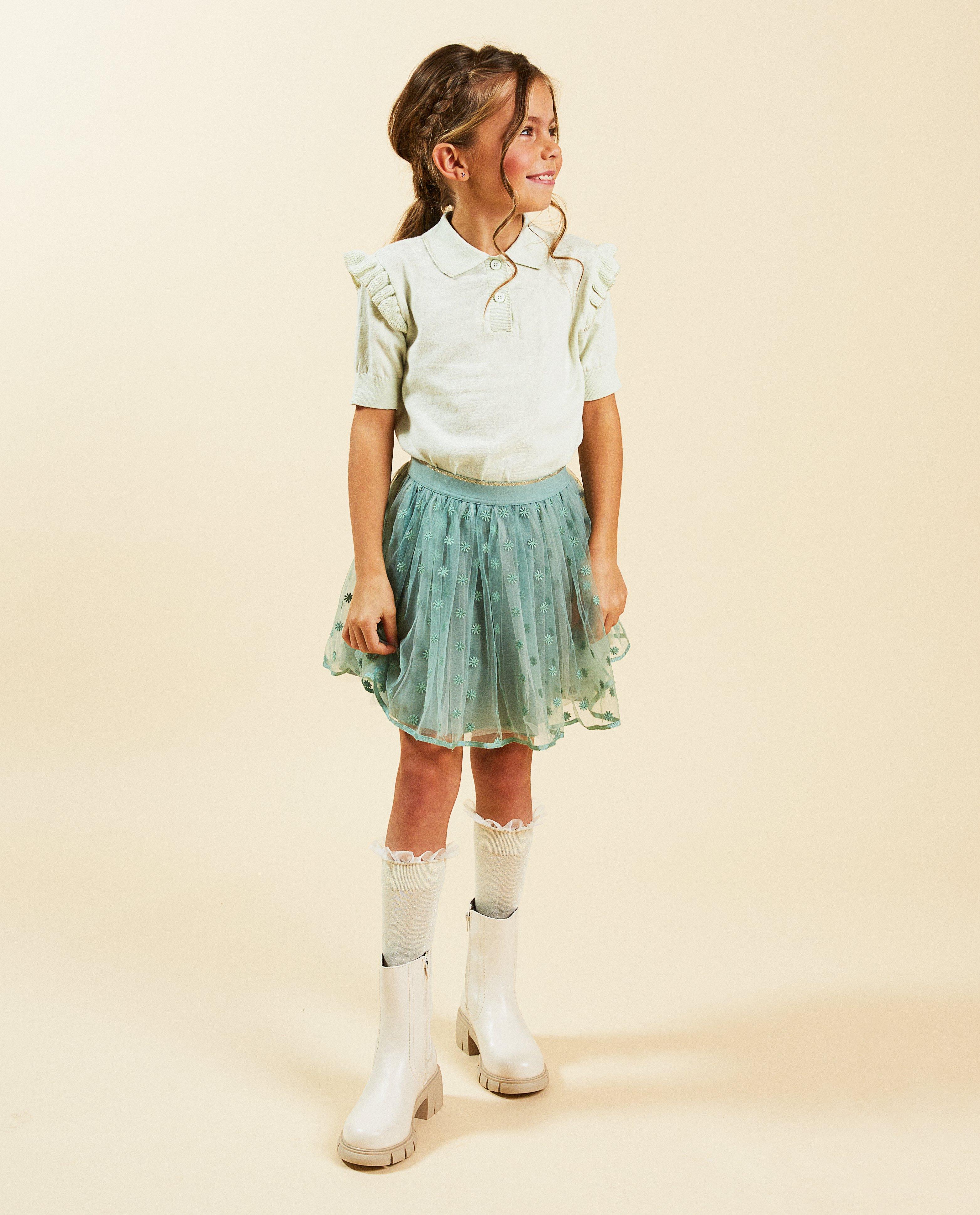 Jupes - Jupe avec du tulle, Communion