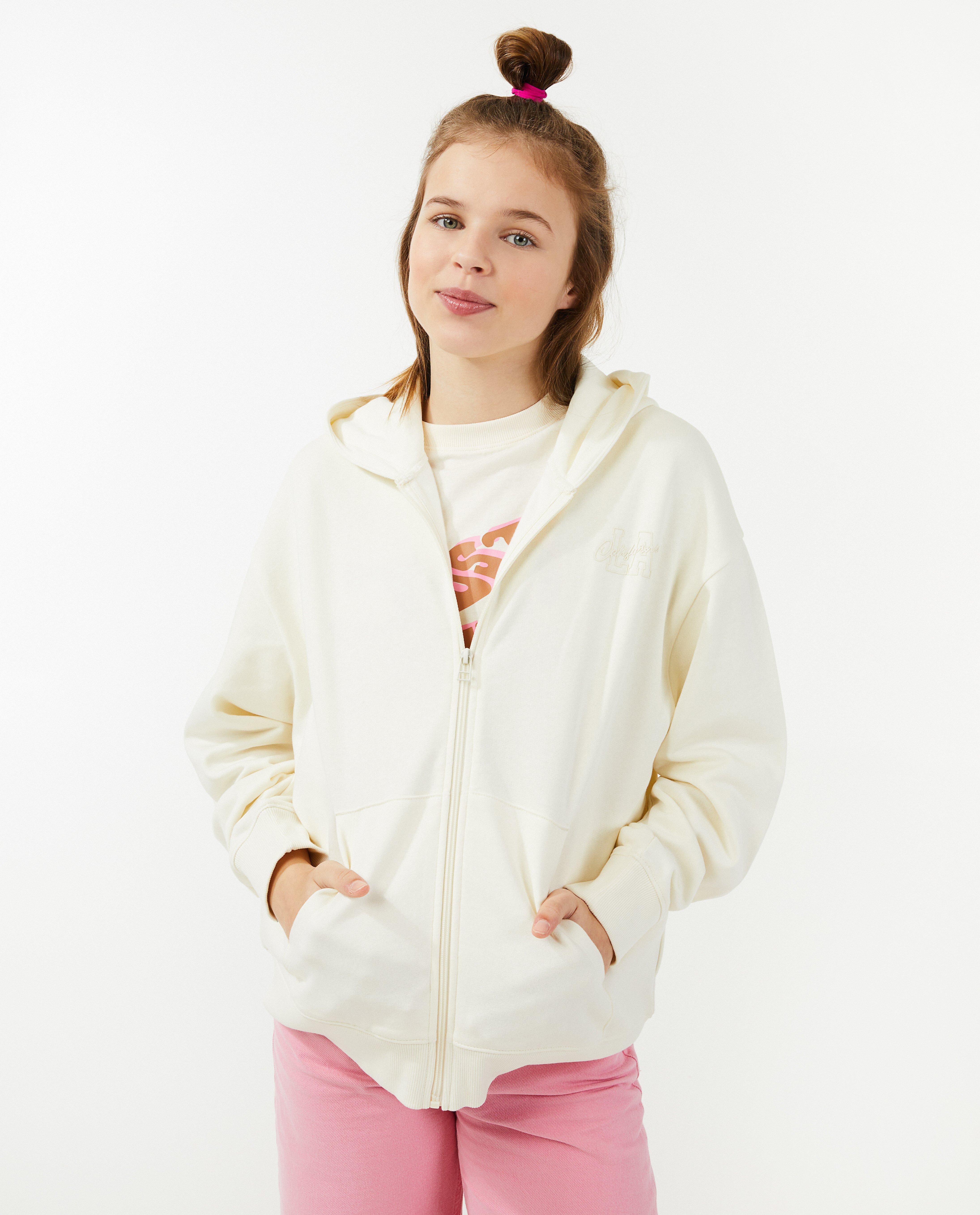 Cardigan - Wit sweatvest