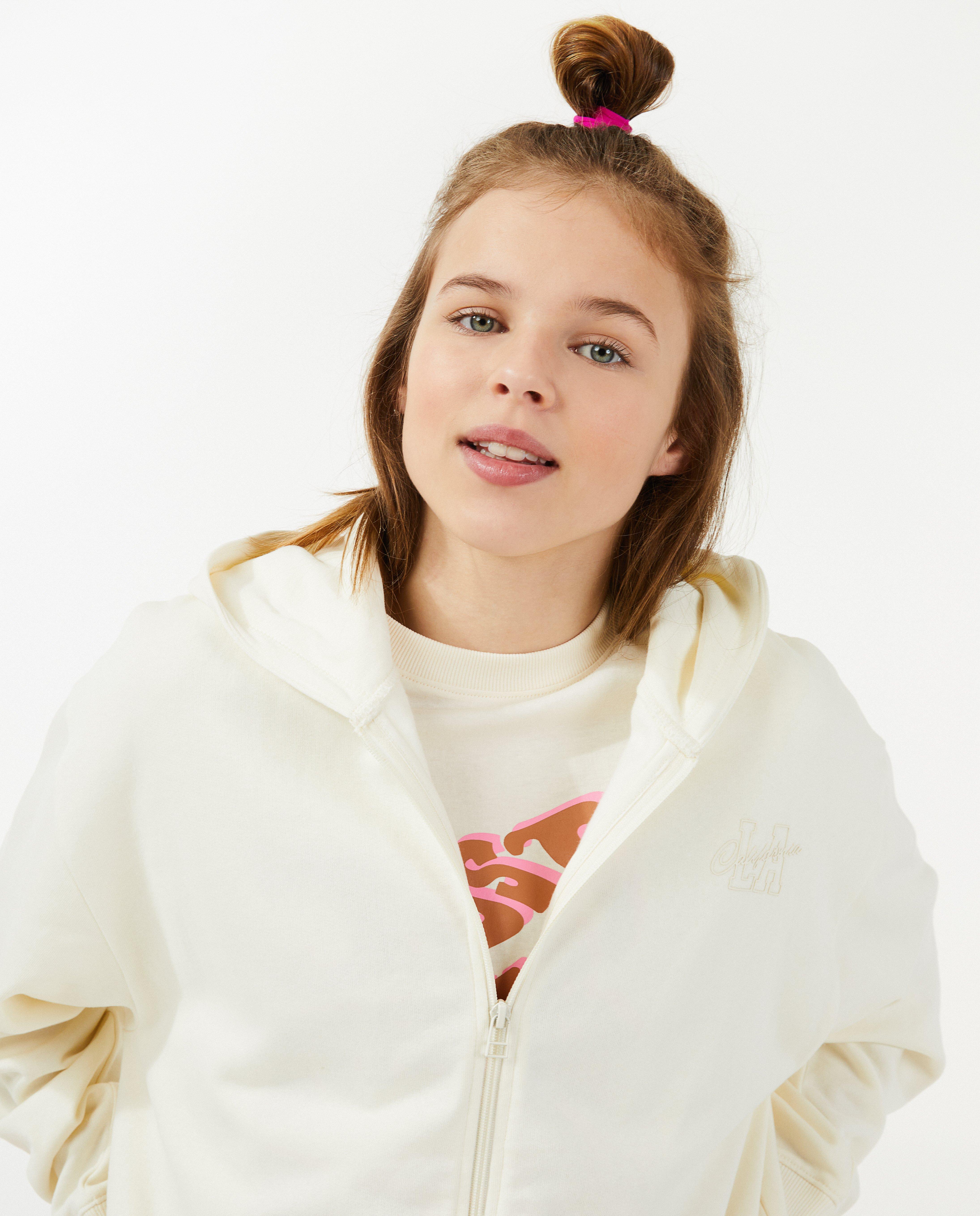 Cardigan - Wit sweatvest