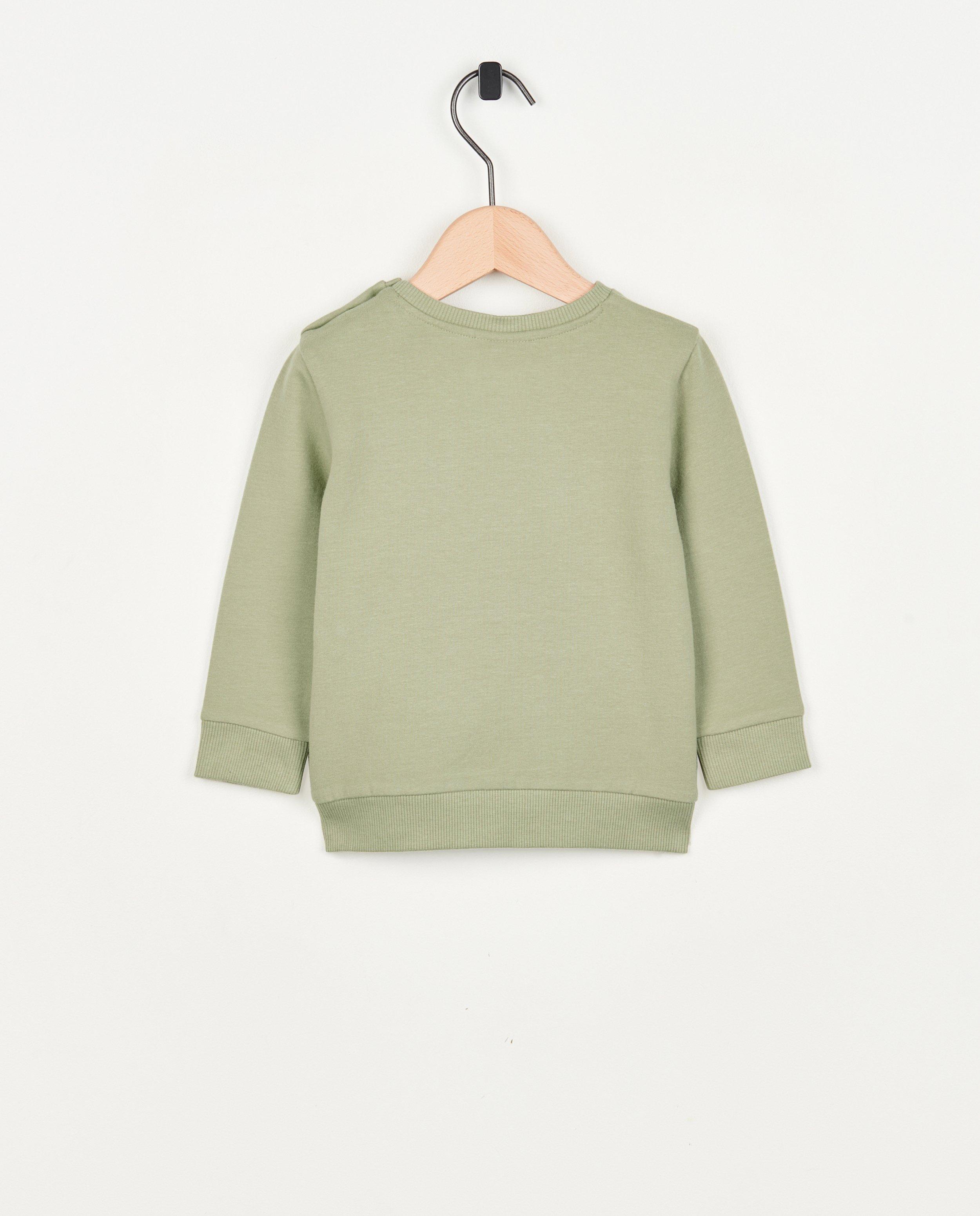 Sweaters - Sweater met opschrift (NL)