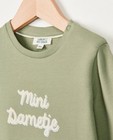 Sweaters - Sweater met opschrift (NL)