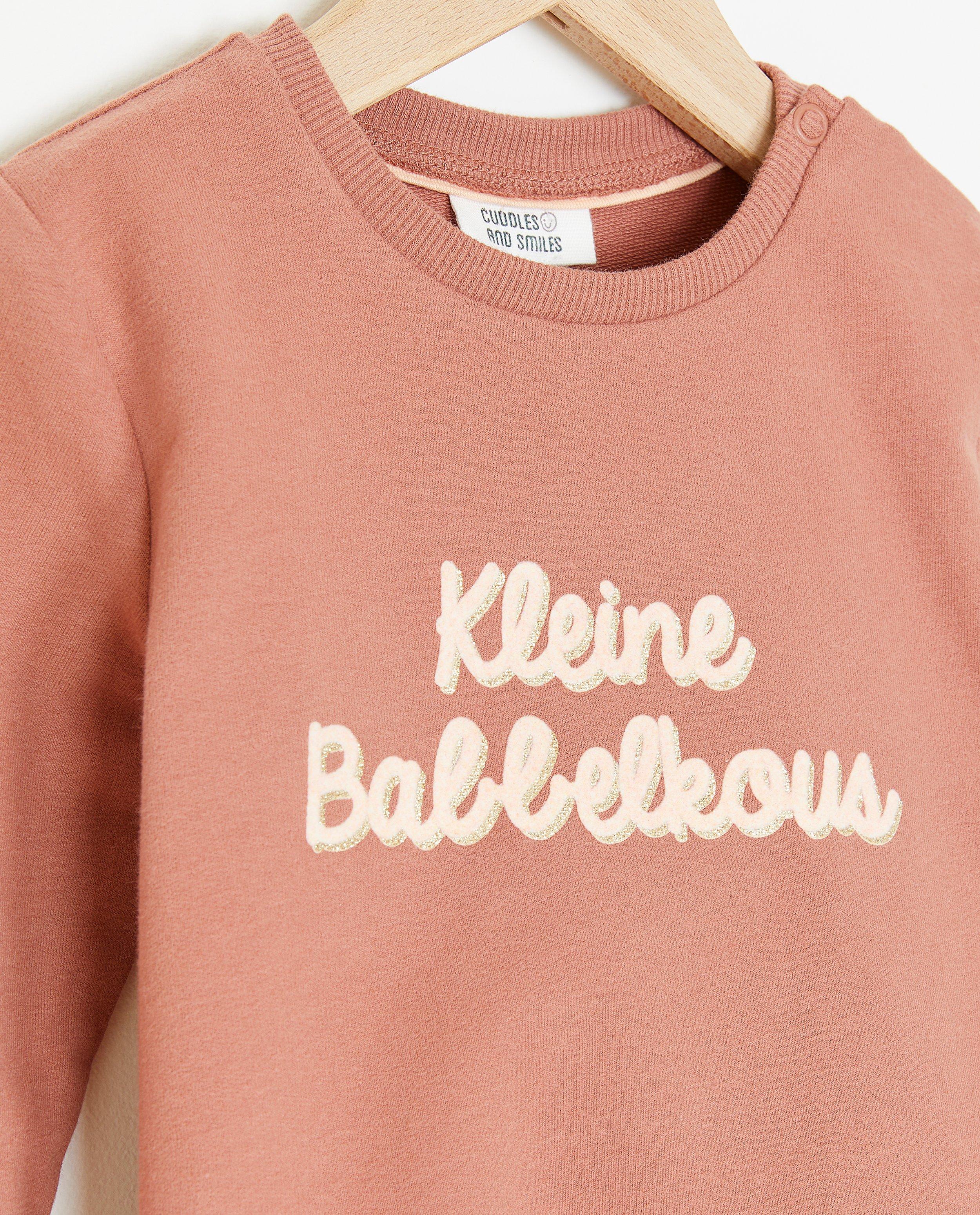 Sweaters - Sweater met opschrift (NL)