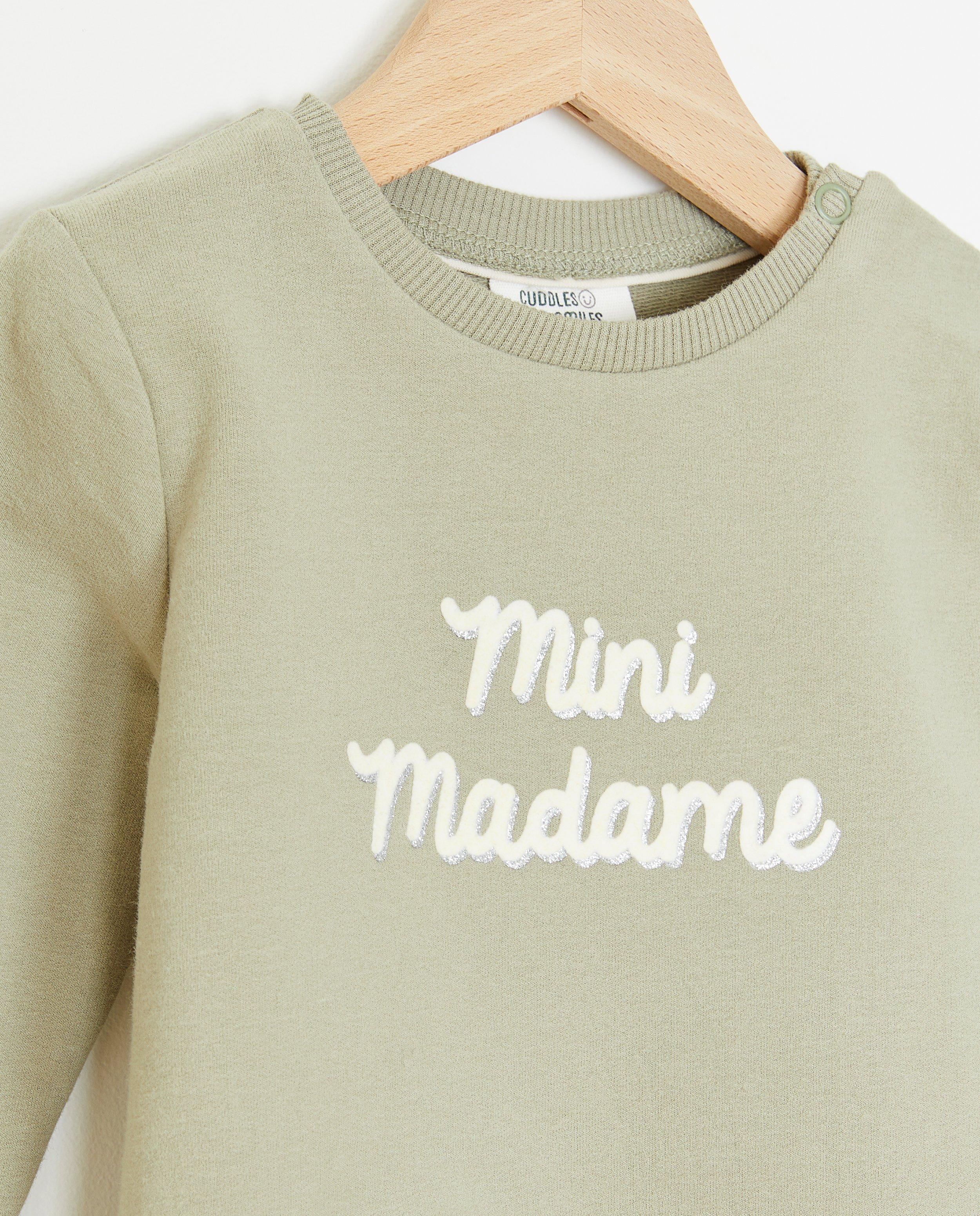 Sweaters - Sweater met opschrift (FR)