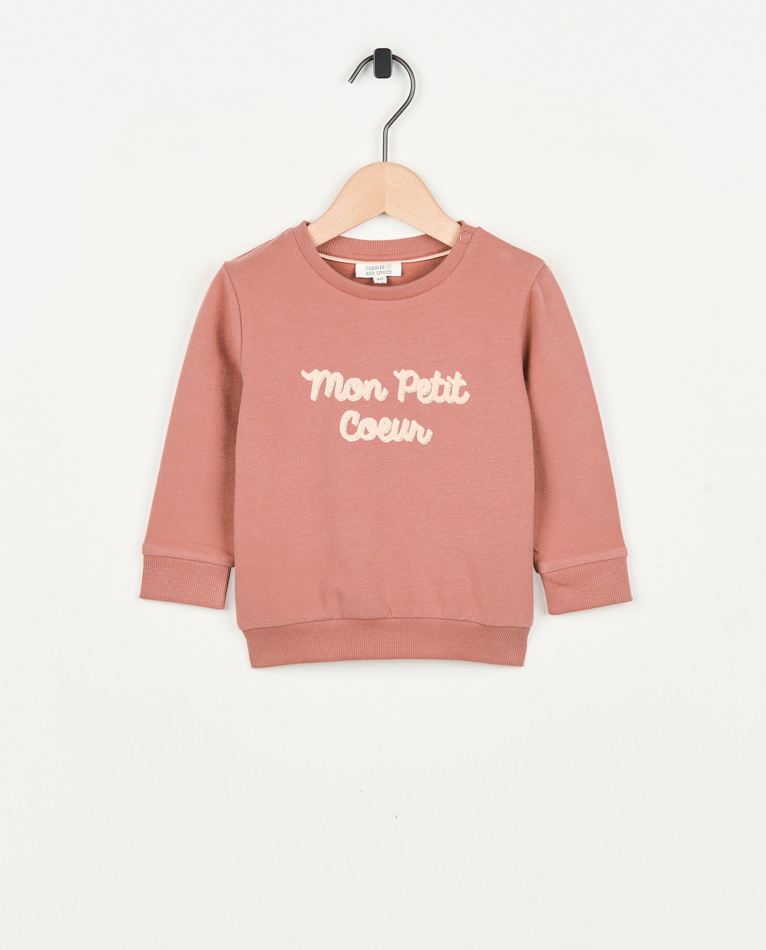 Sweater Mon Petit Coeur - null - Cuddles and Smiles