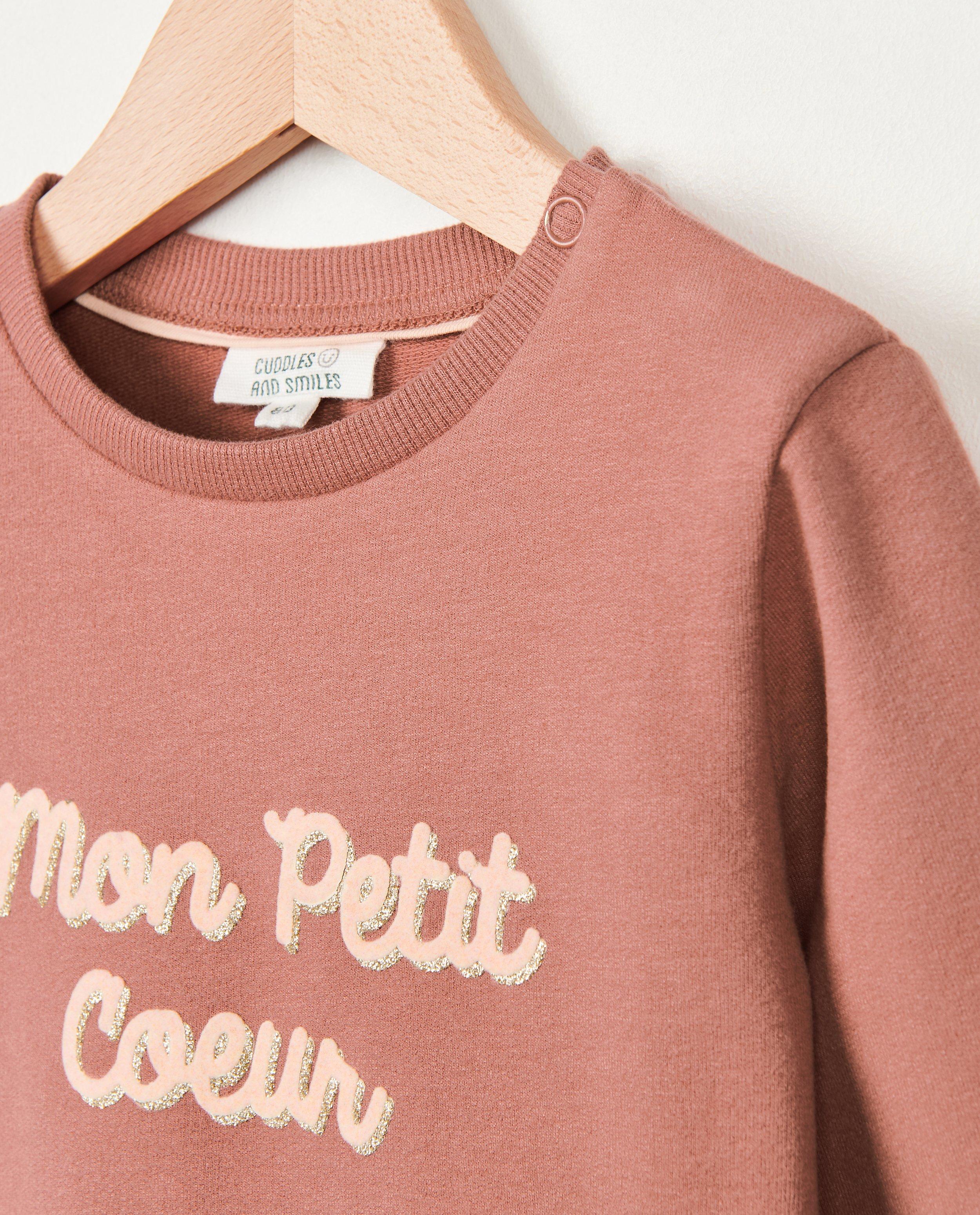 Sweaters - Sweater met opschrift (FR)