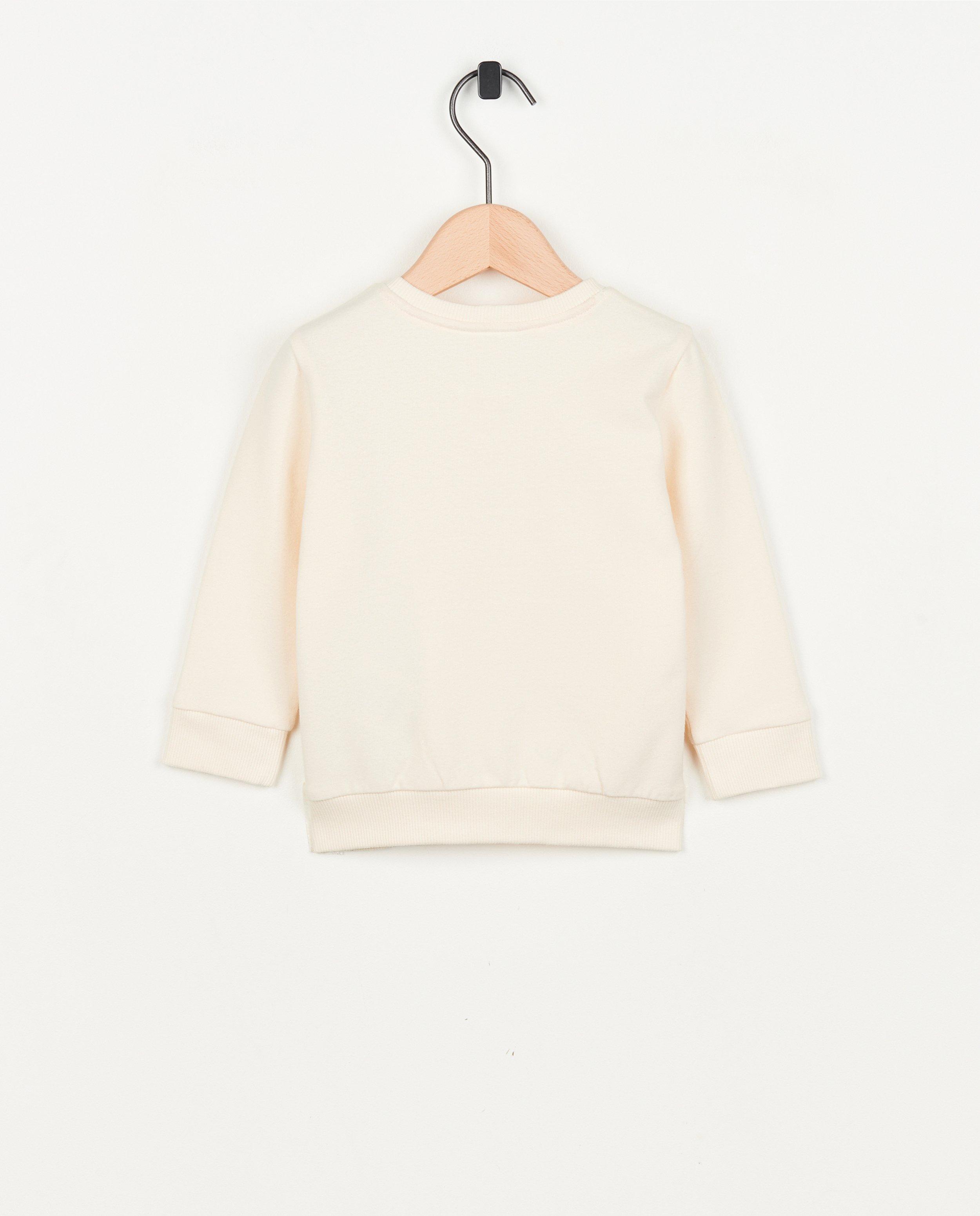 Sweaters - Sweater met opschrift (FR)