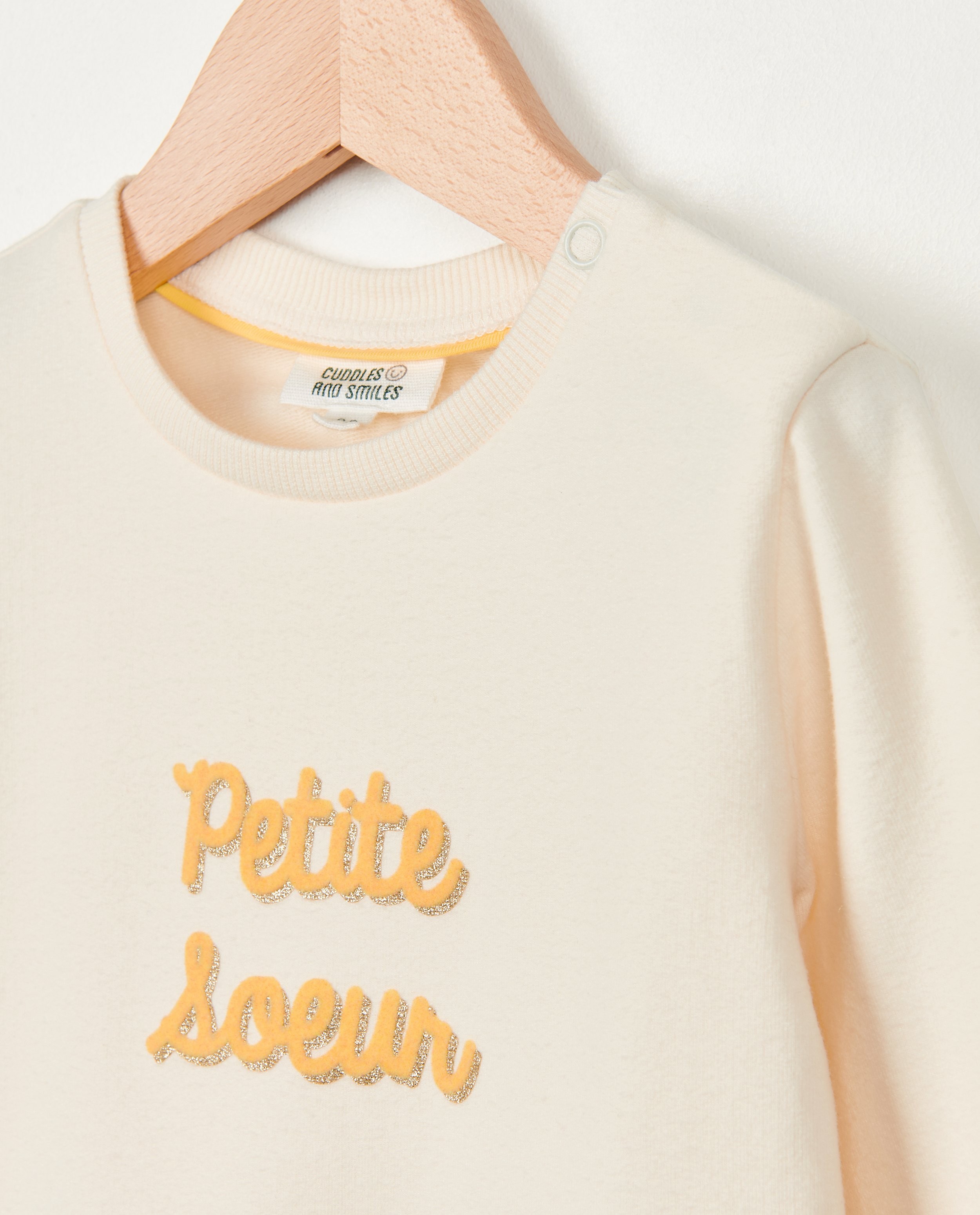 Sweaters - Sweater met opschrift (FR)