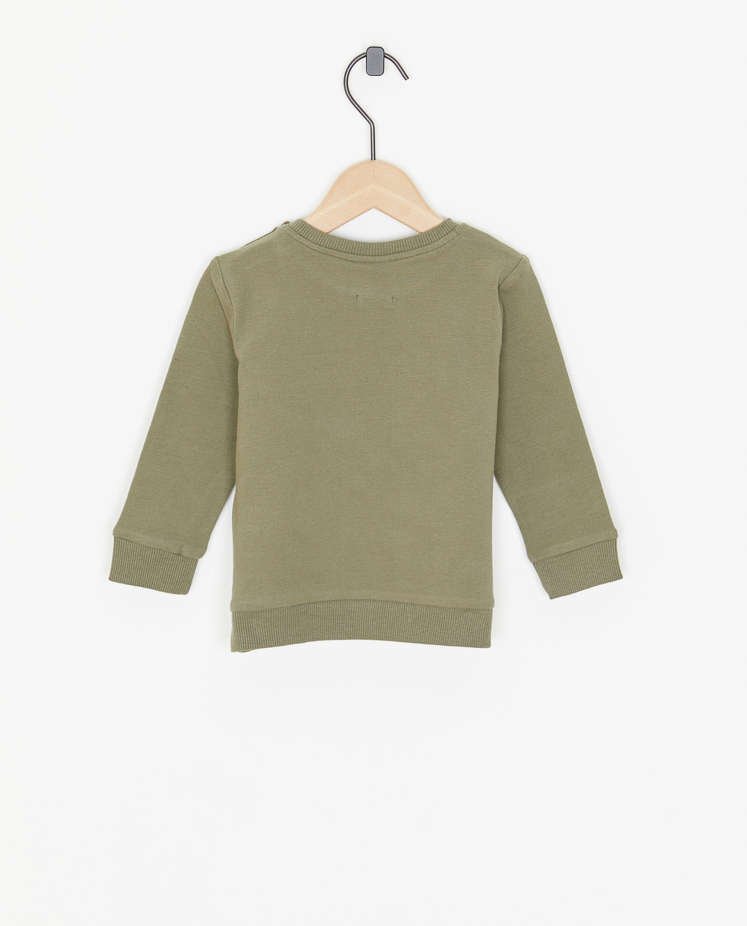 Sweaters - Sweater met opschrift (NL)