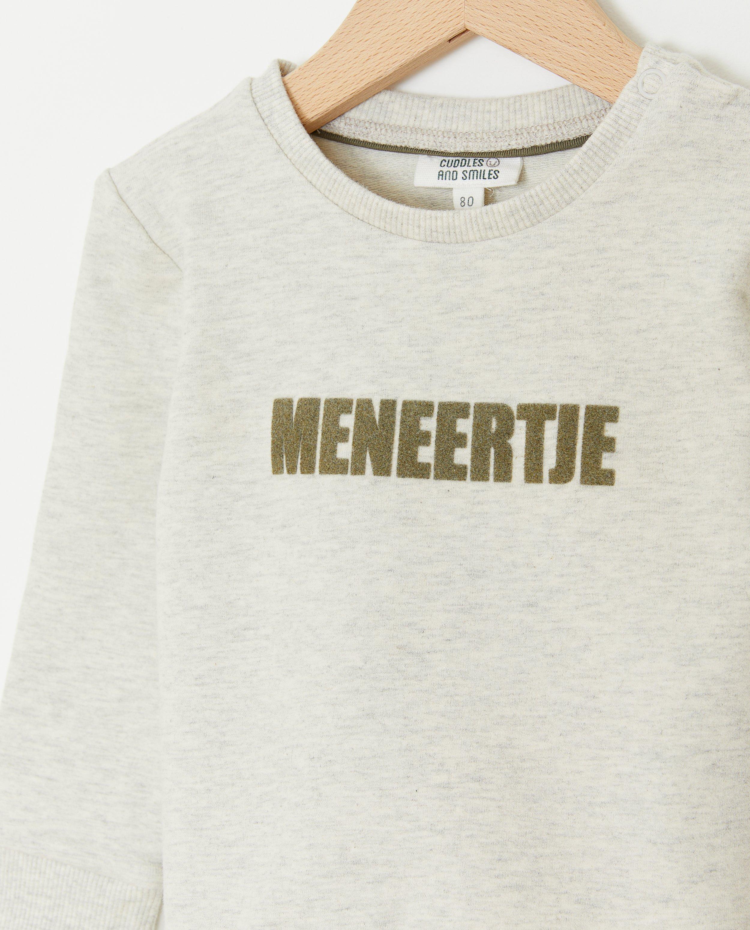 Sweaters - Sweater met opschrift (NL)