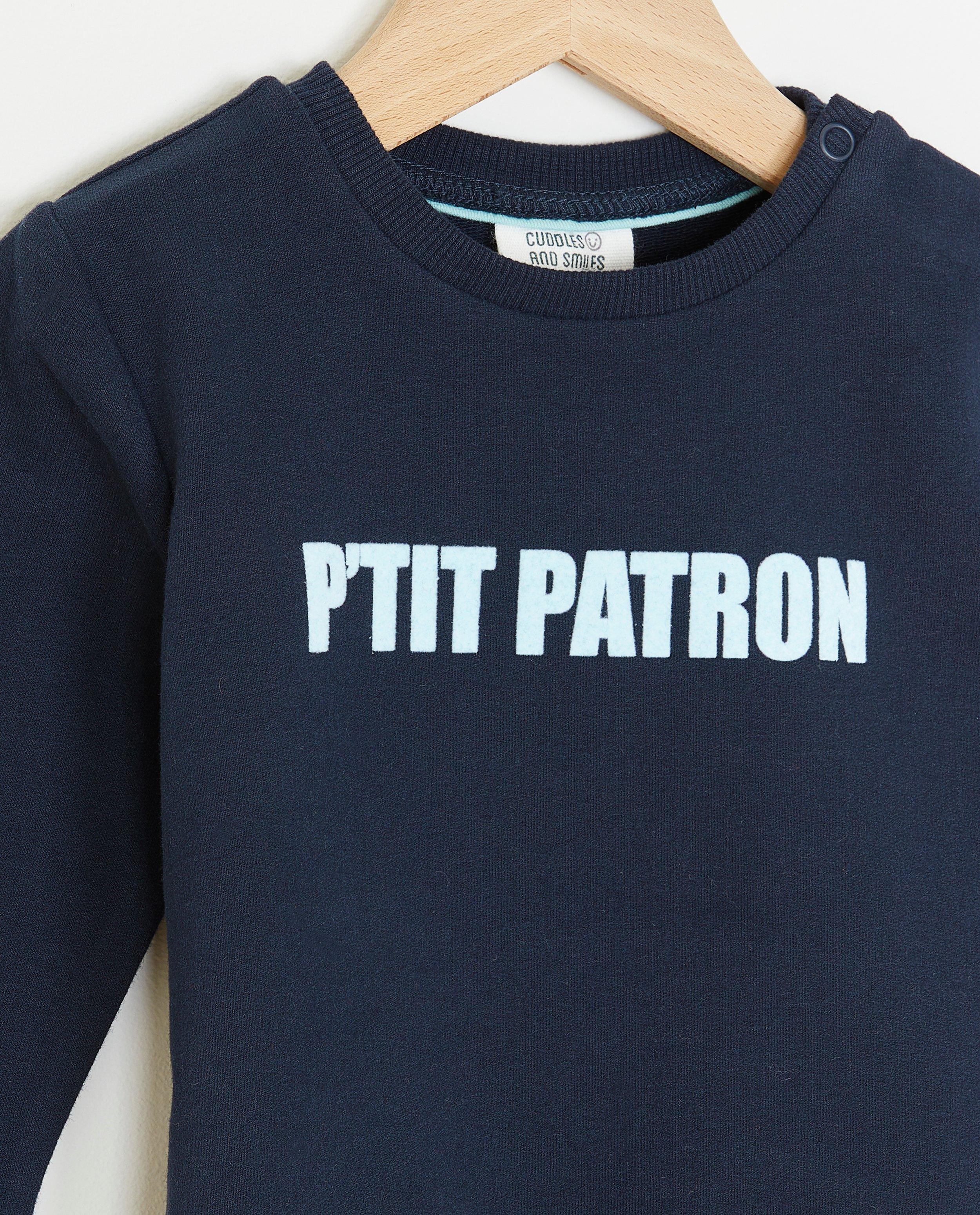 Sweaters - Sweater met opschrift (FR)