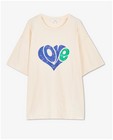 T-shirts - T-shirt à imprimé à cœurs