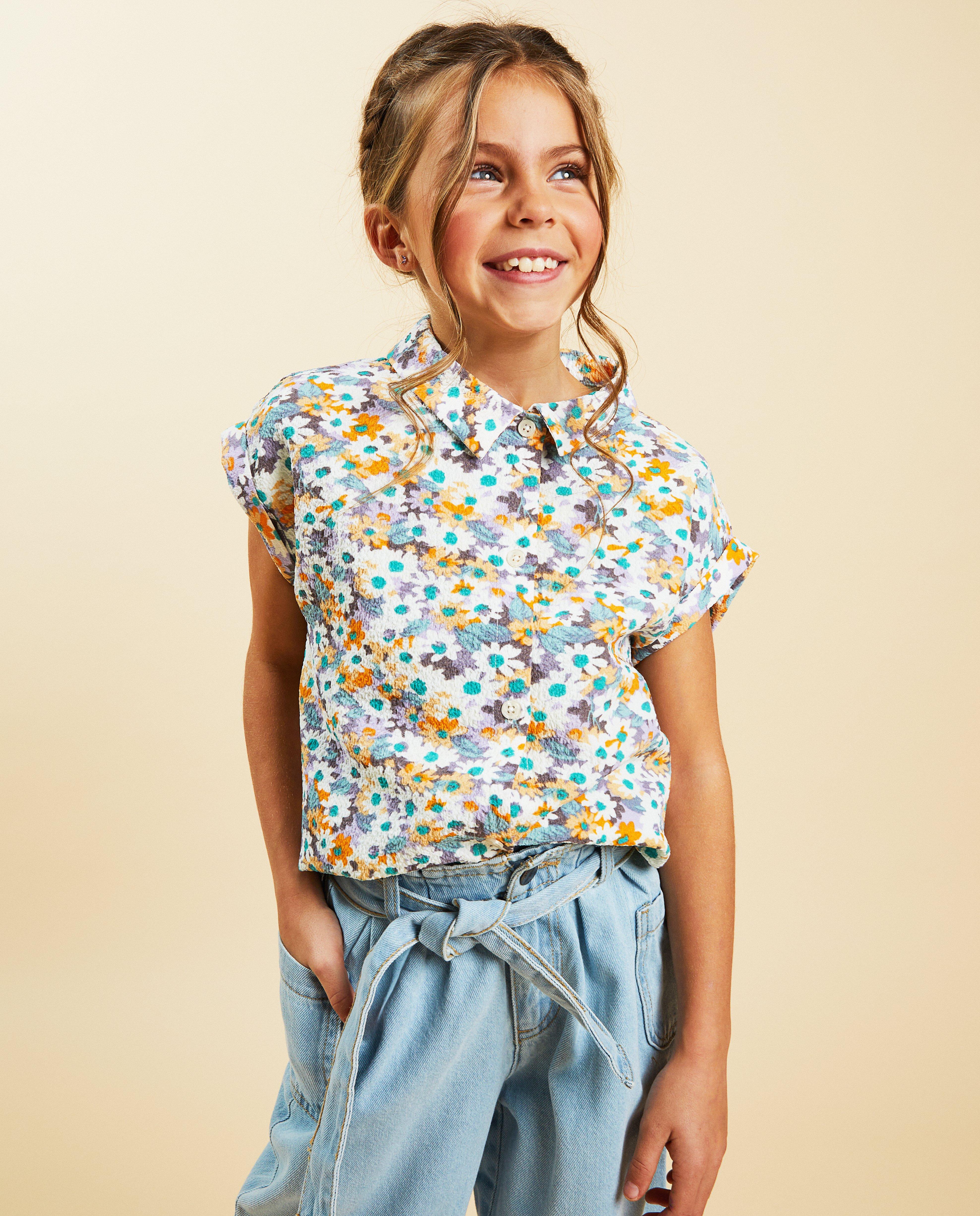 Chemises - Blouse à imprimé, Communion