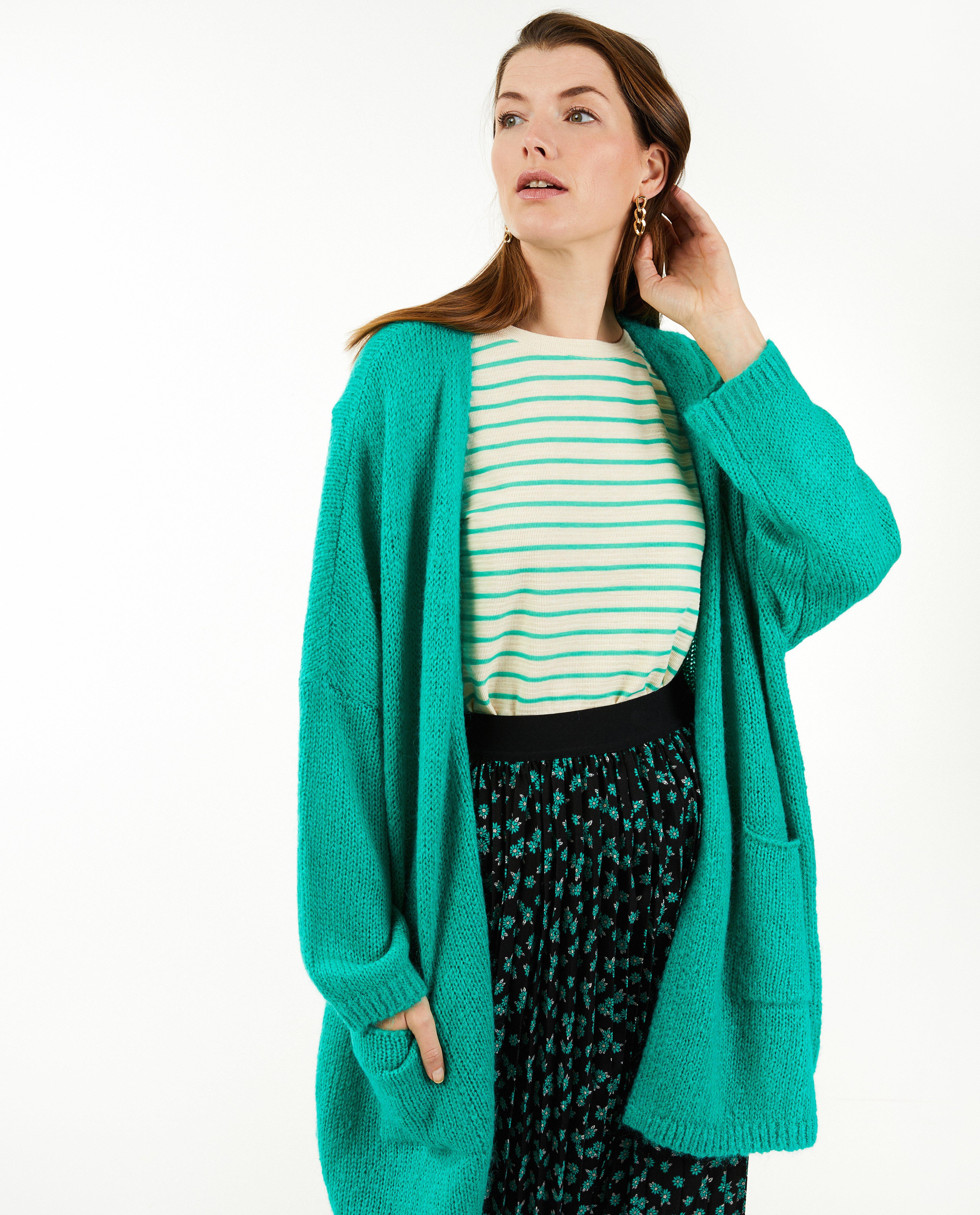 Cardigan vert - Détails du produit - khaki - image numéro 2