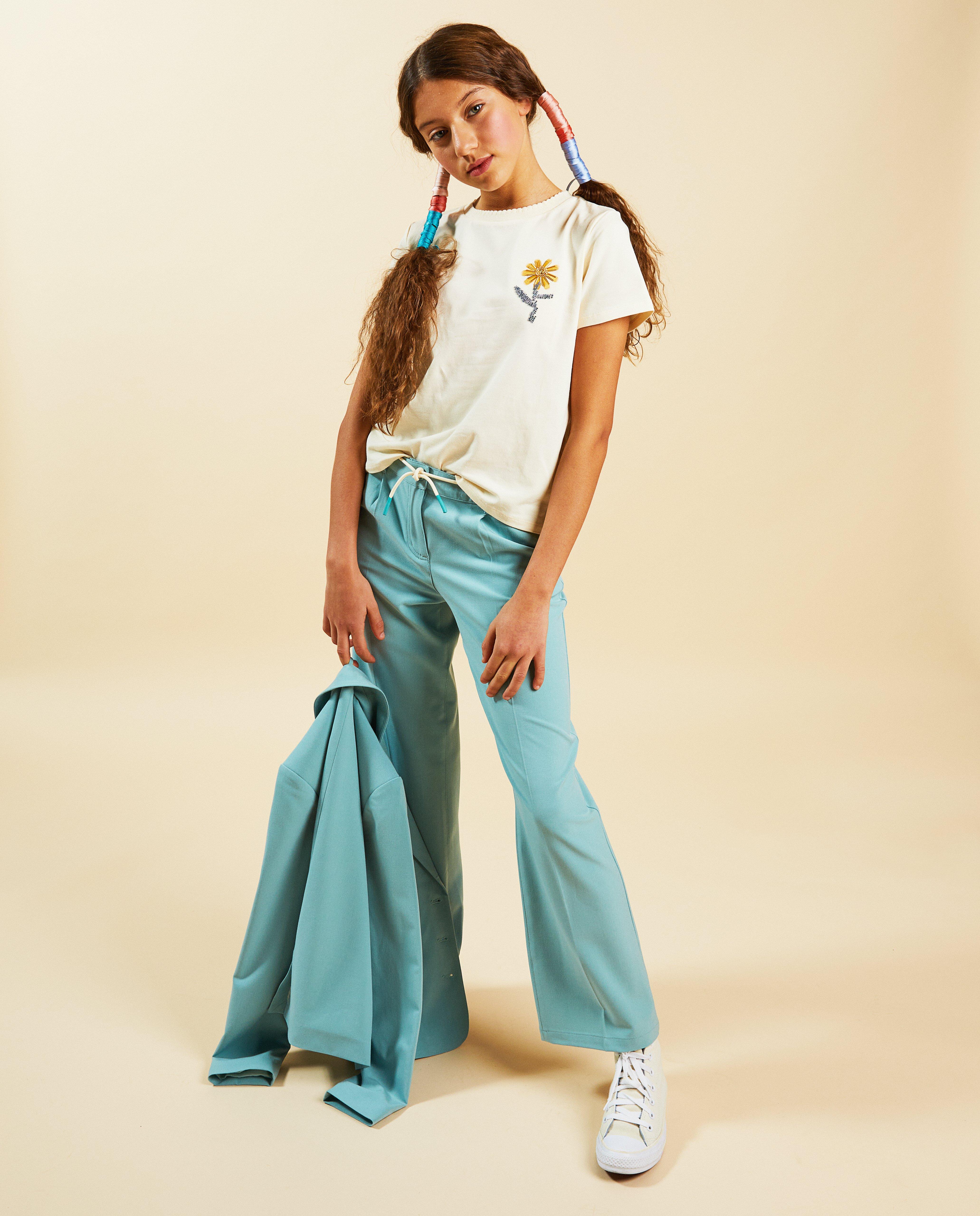 T-shirt avec une fleur, Communion - null - Milla Star