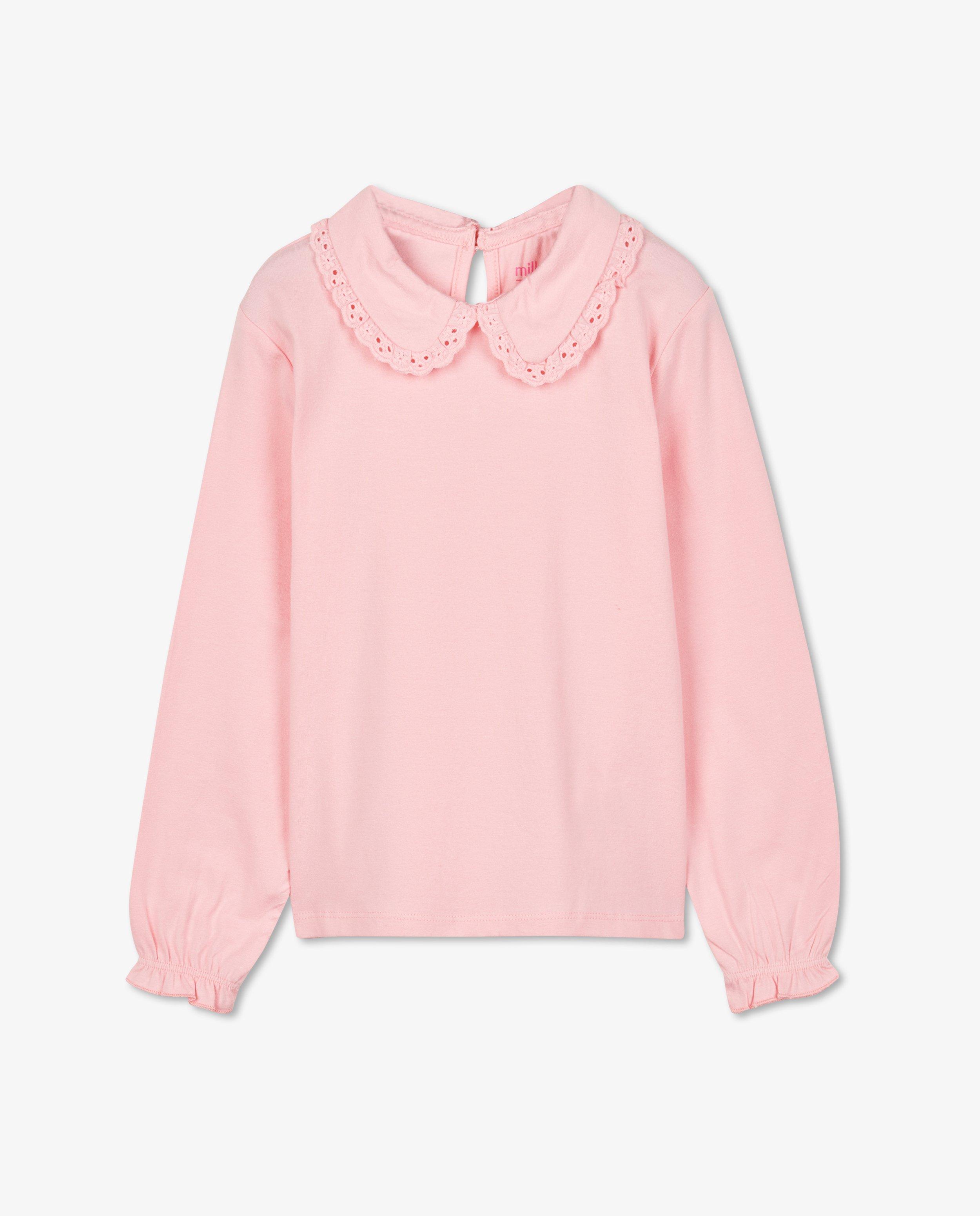 T-shirts - Longsleeve met kraagje