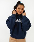 Sweaters - Blauwe Yale-hoodie