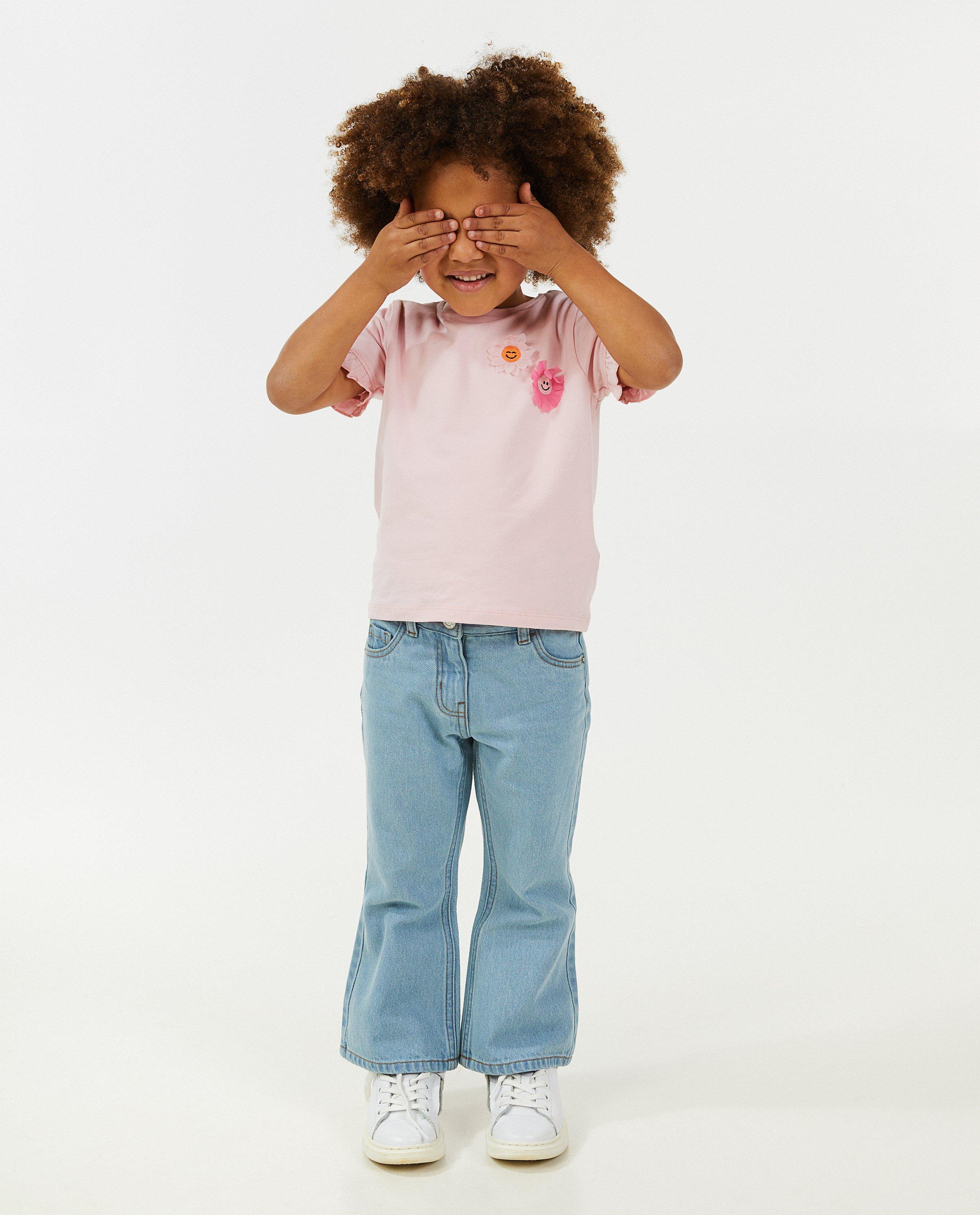 T-shirt met bloemetjes - null - Milla Star