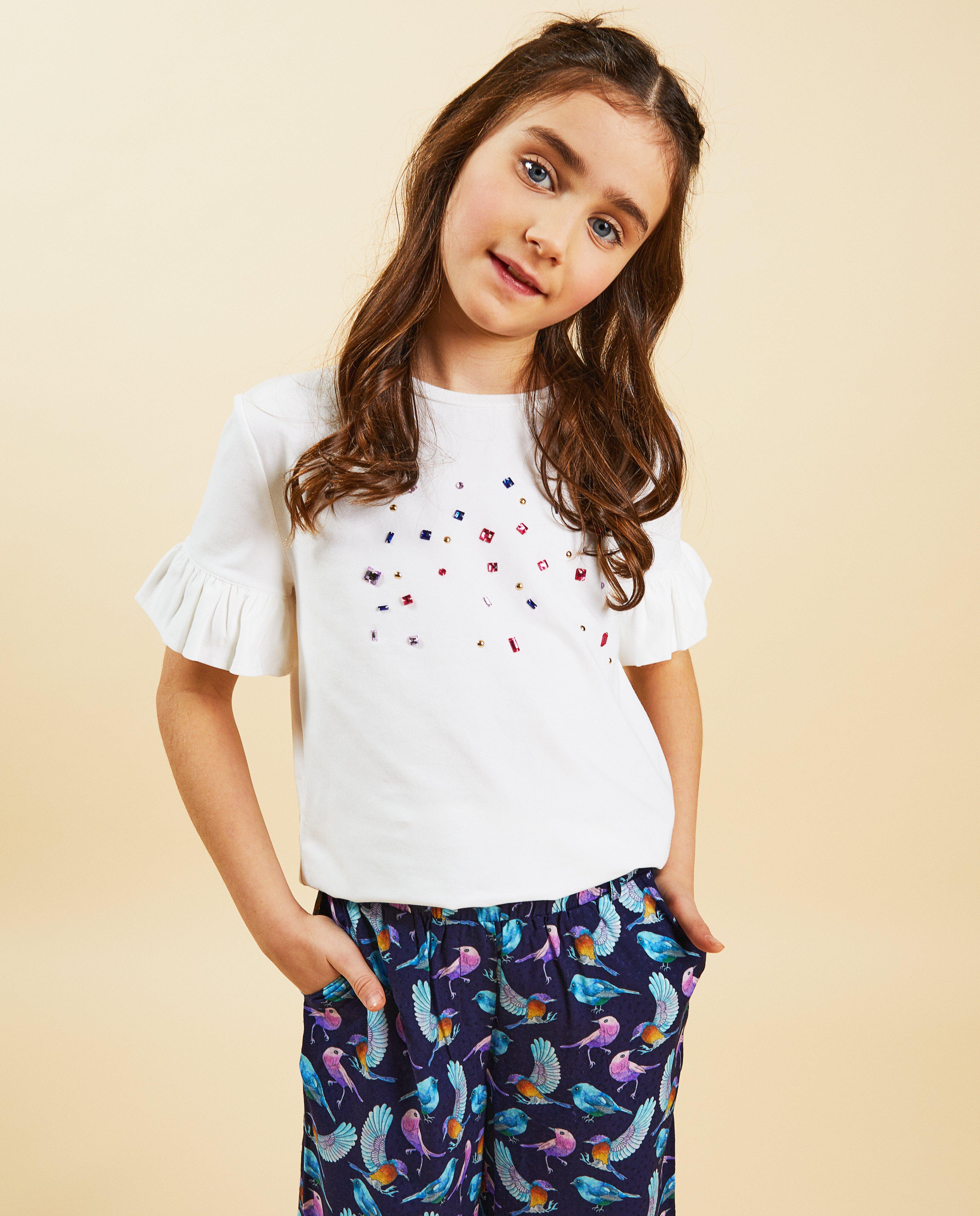 T-shirts - T-shirt met kraaltjes, Communie