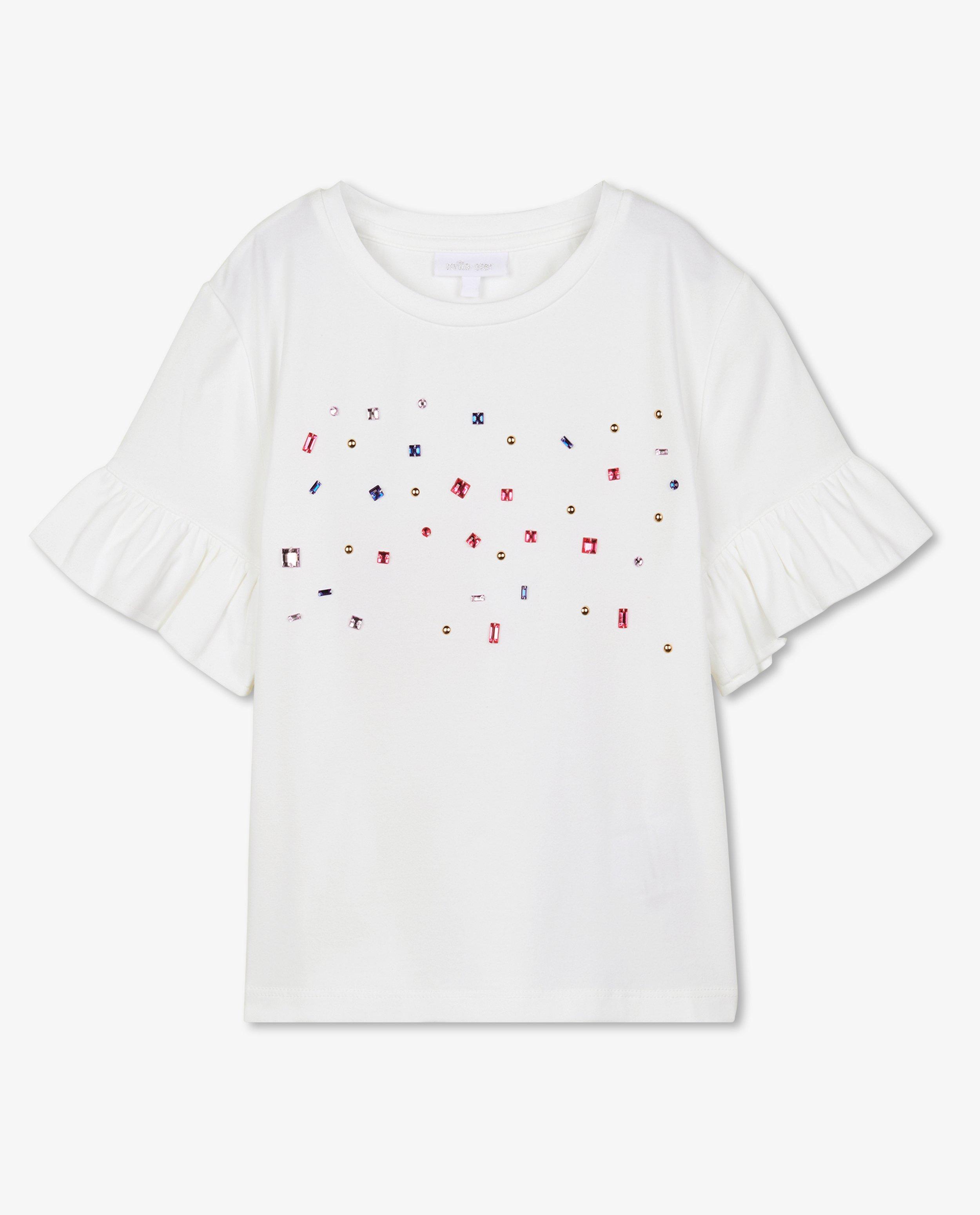 T-shirts - T-shirt met kraaltjes, Communie