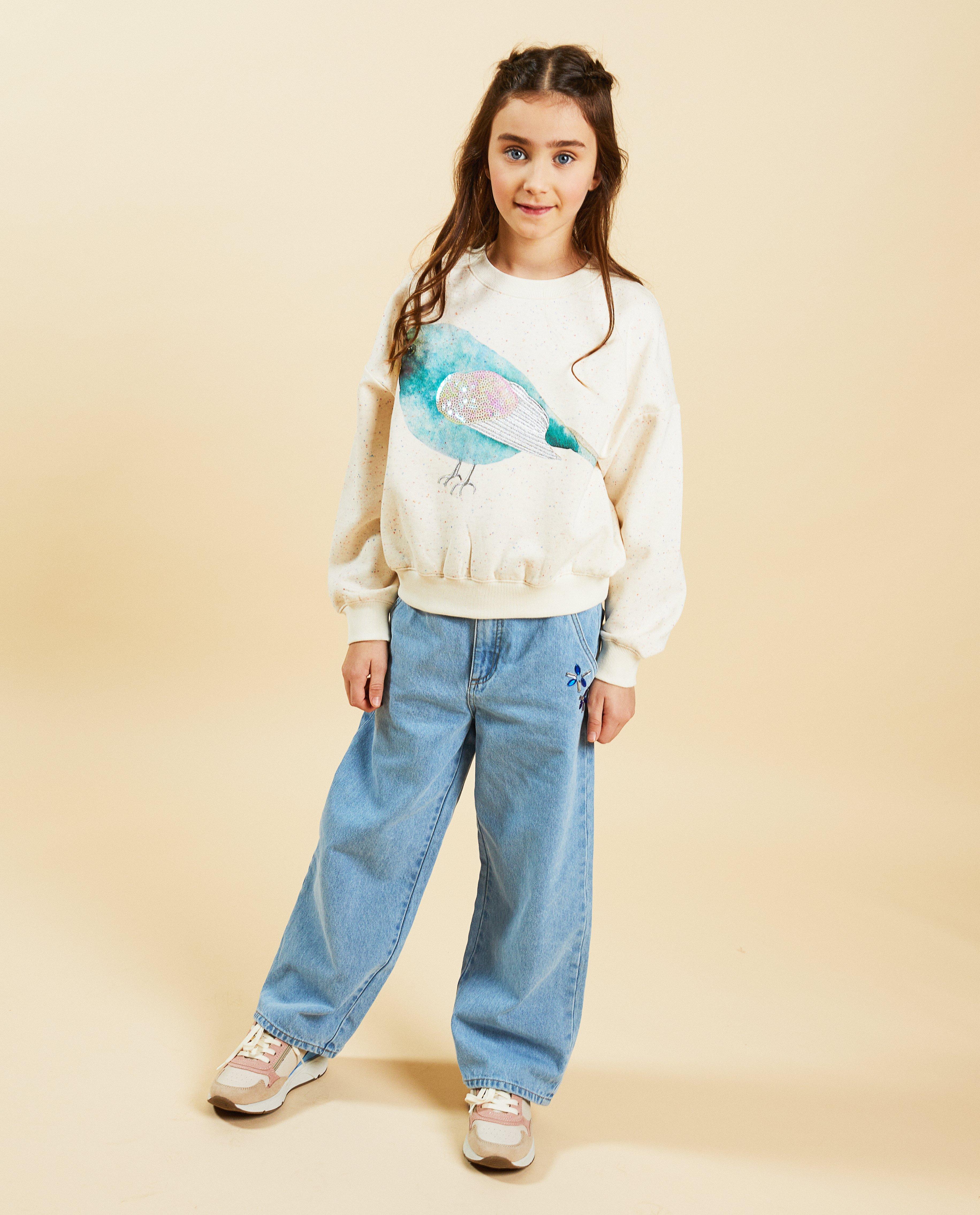 Sweater met print, Communie - null - Milla Star