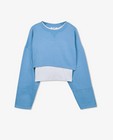 Sweaters - Tweedelige blauwe set