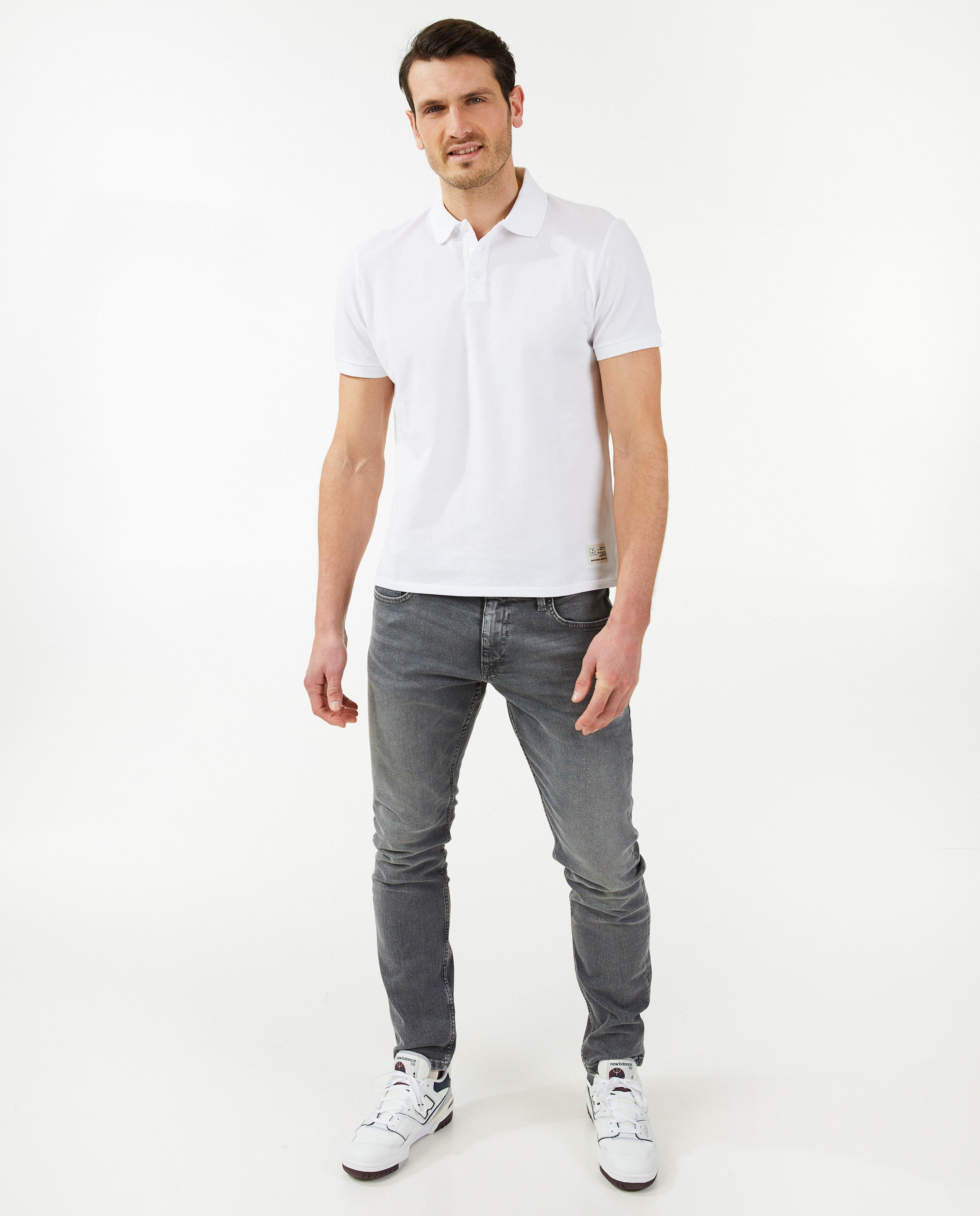 Grijze jeans, slim fit - null - S. Oliver