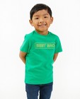 T-shirts - Groen T-shirt broer, 2-7 jaar