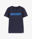 T-shirts - Donkerblauw T-shirt broer, 2-7 jaar