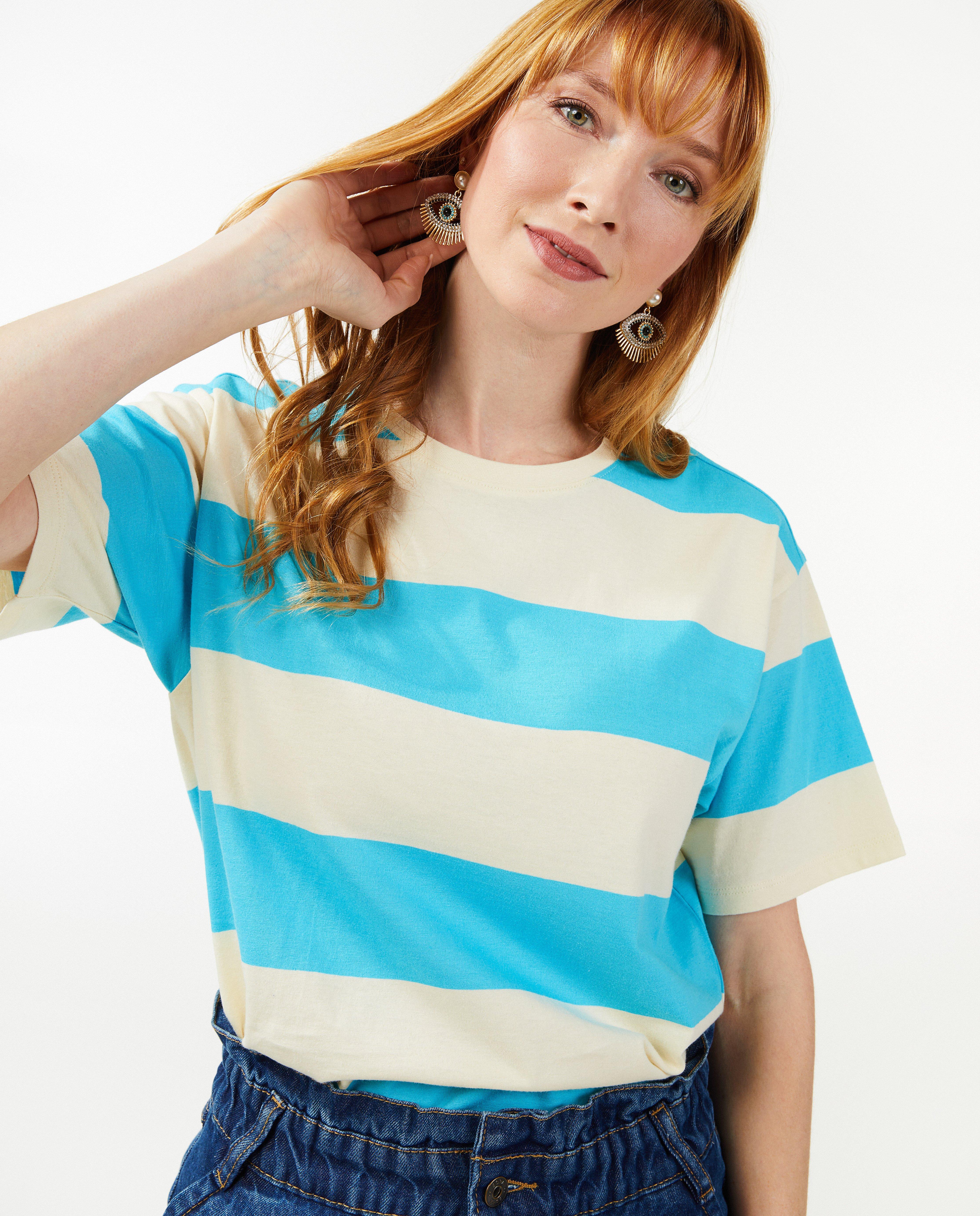 T-shirts - T-shirt met strepen