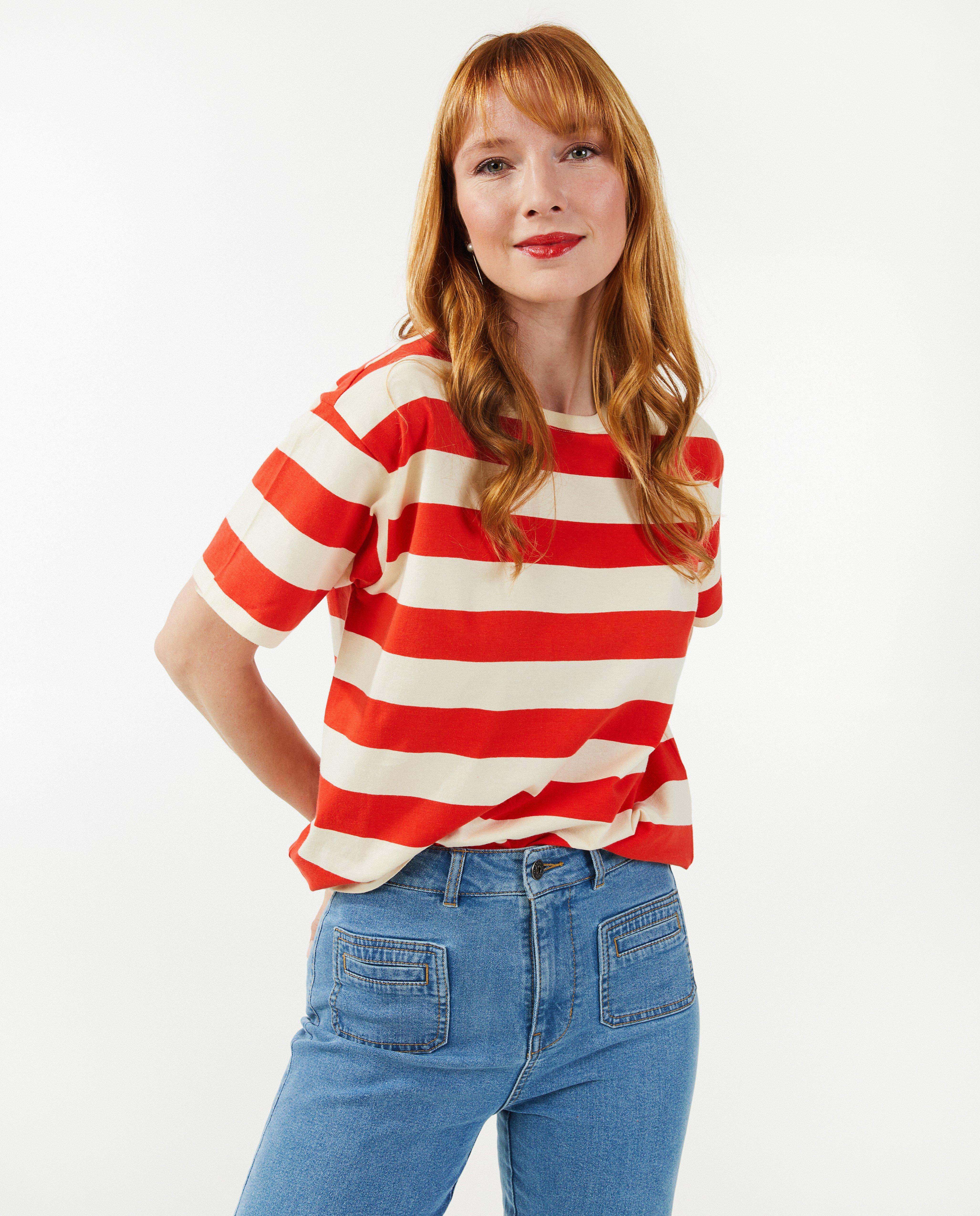 T-shirts - T-shirt met strepen
