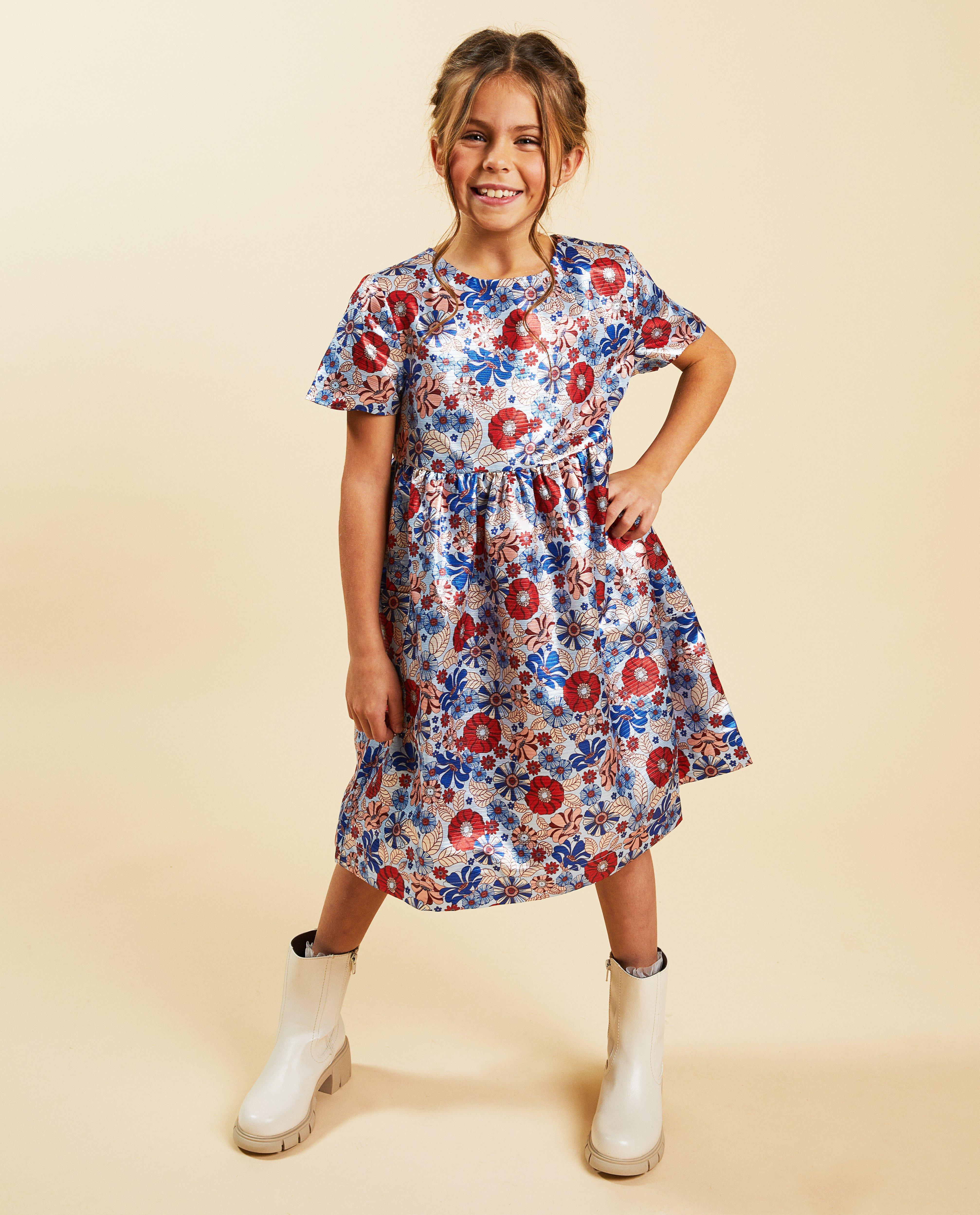 Kleedjes - Jurk met print, Communie