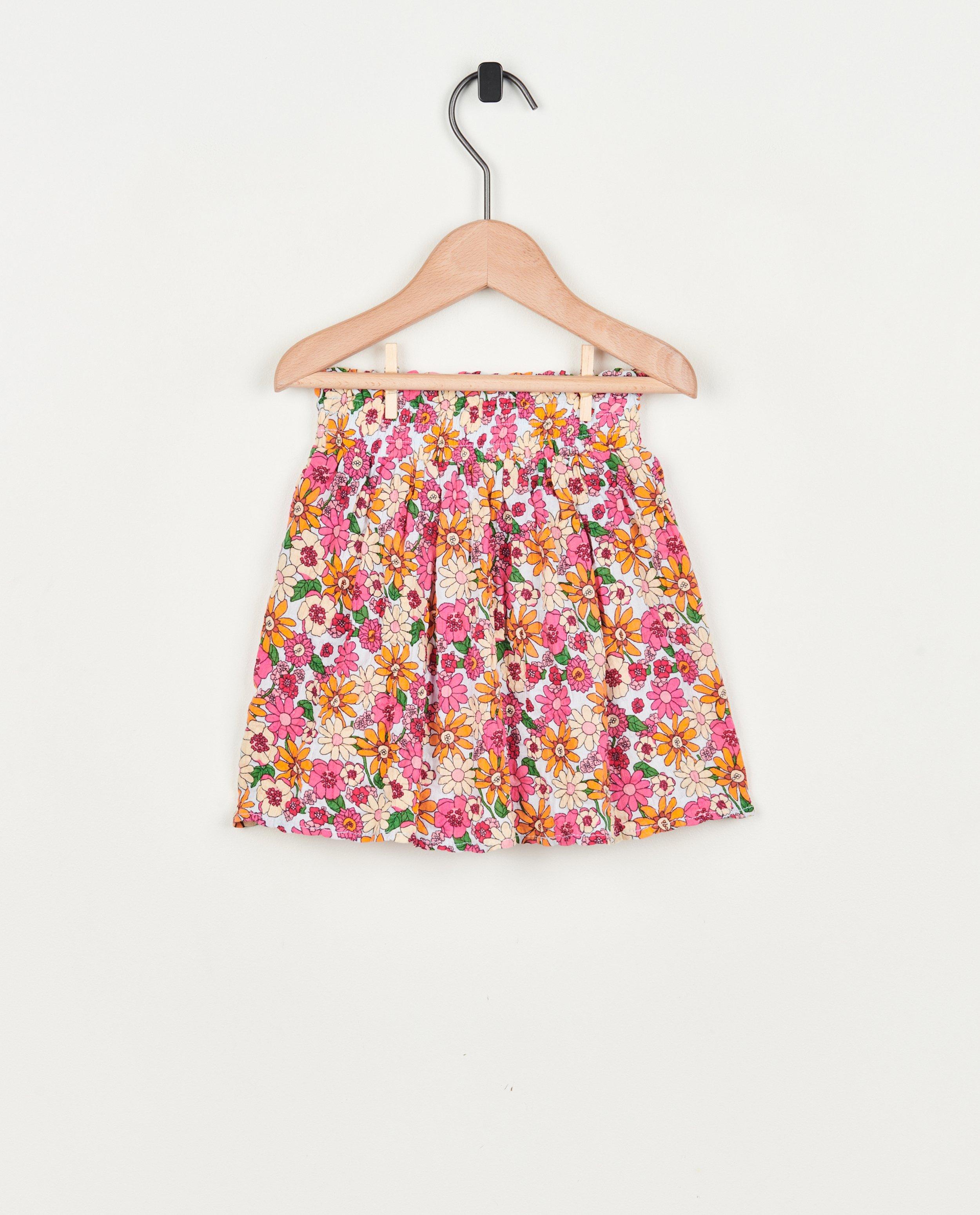 Rokken - Rok met bloemenprint