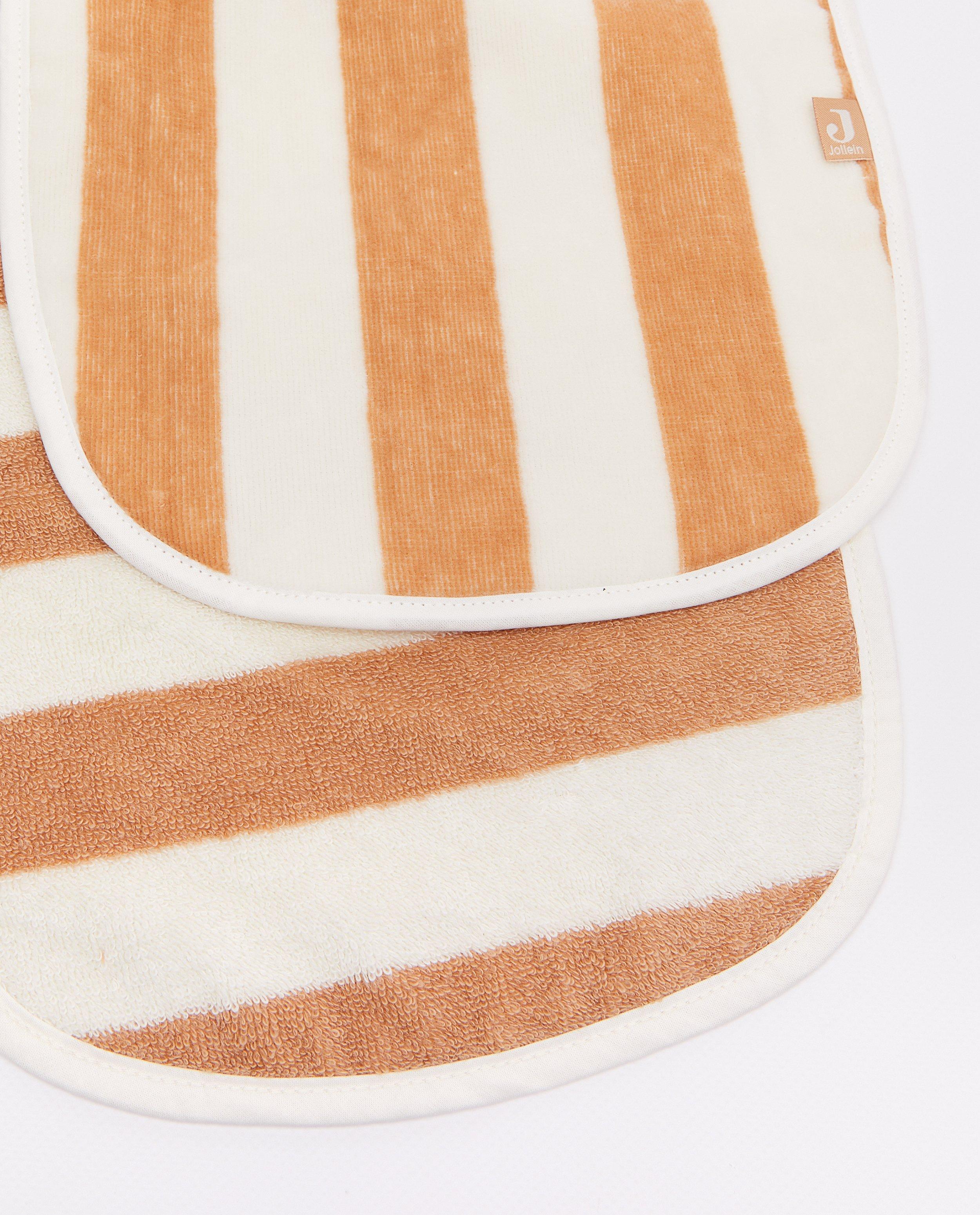 Accessoires pour bébés - Lot de 2 bavoirs rayés