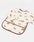 Accessoires pour bébés - Bavoir imperméable à imprimé à éléphants
