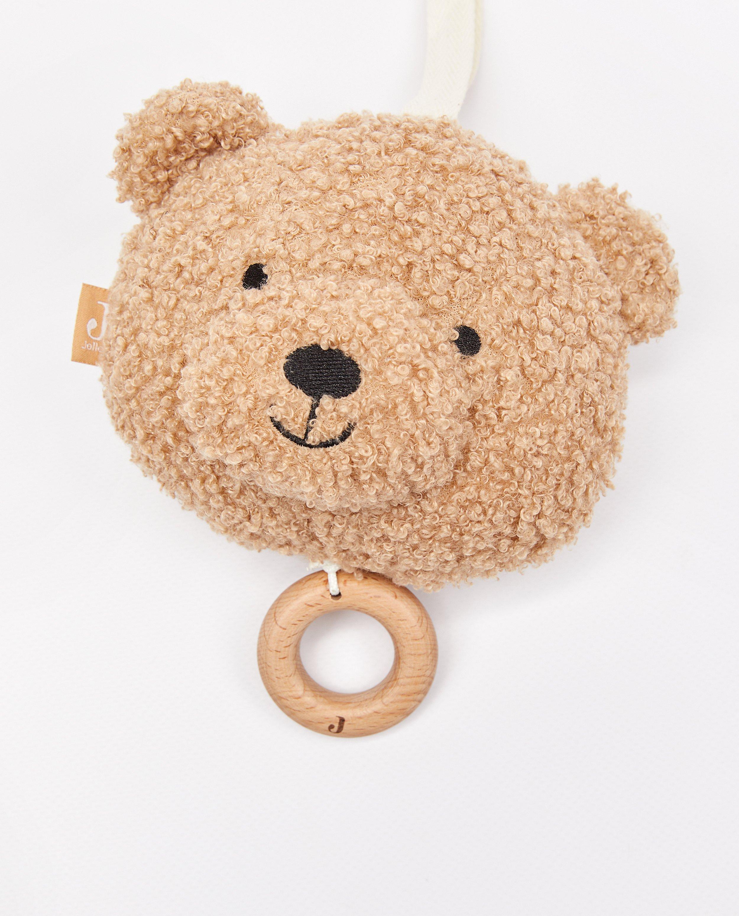 Accessoires pour bébés - Suspension musicale, ourson en peluche