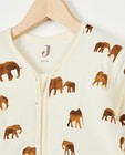 Accessoires pour bébés - Sac de couchage à imprimé à éléphants - 90 cm