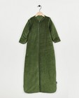 Sac de couchage vert en velours - 110 cm - null - Jollein