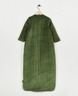 Accessoires pour bébés - Sac de couchage vert en velours - 110 cm