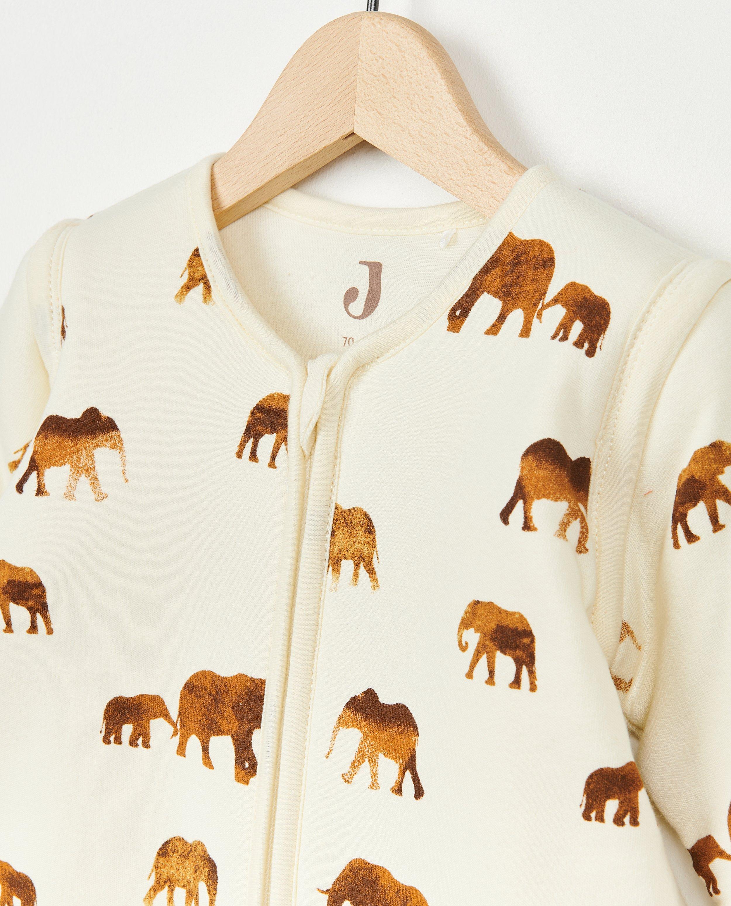 Accessoires pour bébés - Sac de couchage à imprimé à éléphants - 70 cm