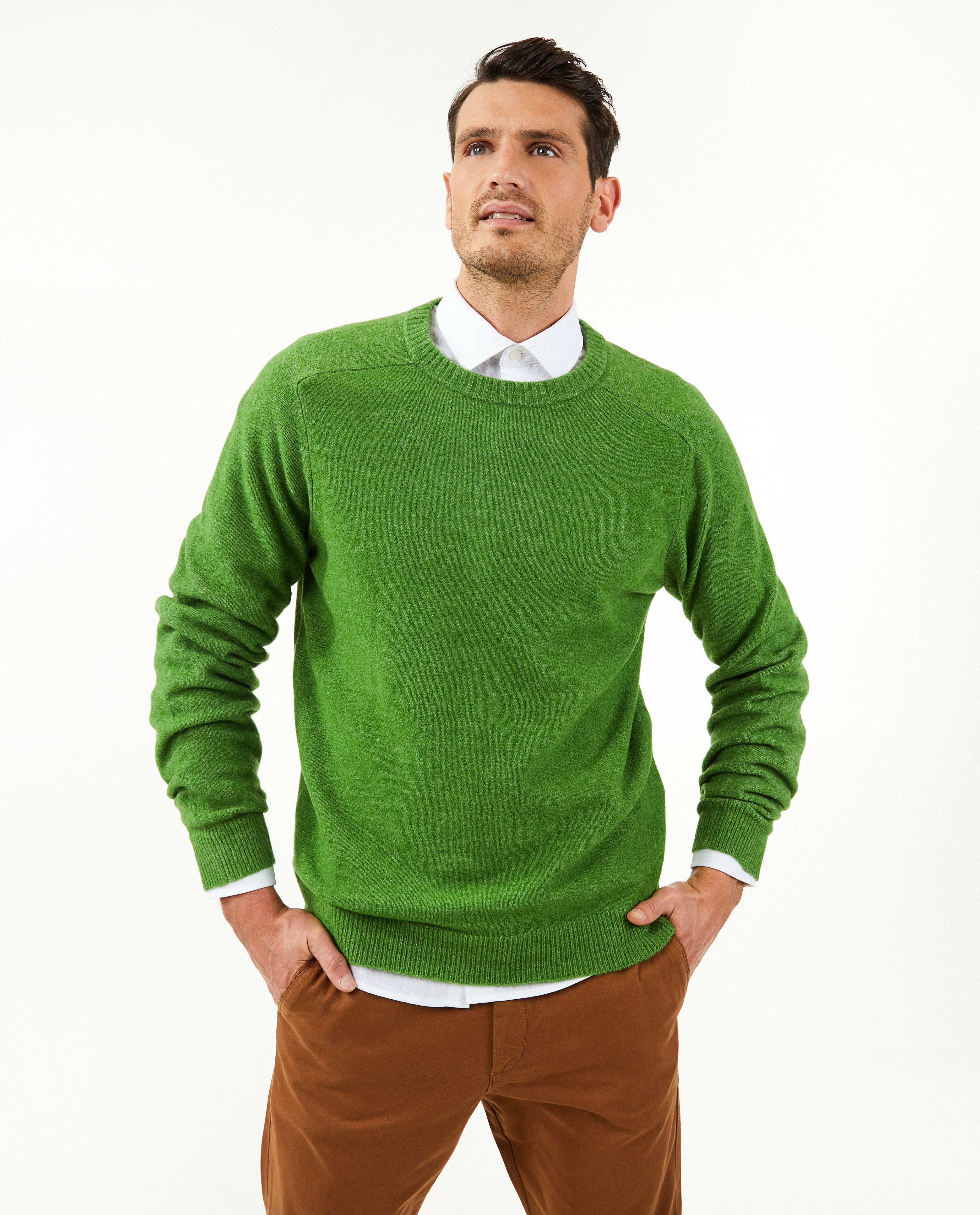 rommel Uiterlijk Normaal Groene trui