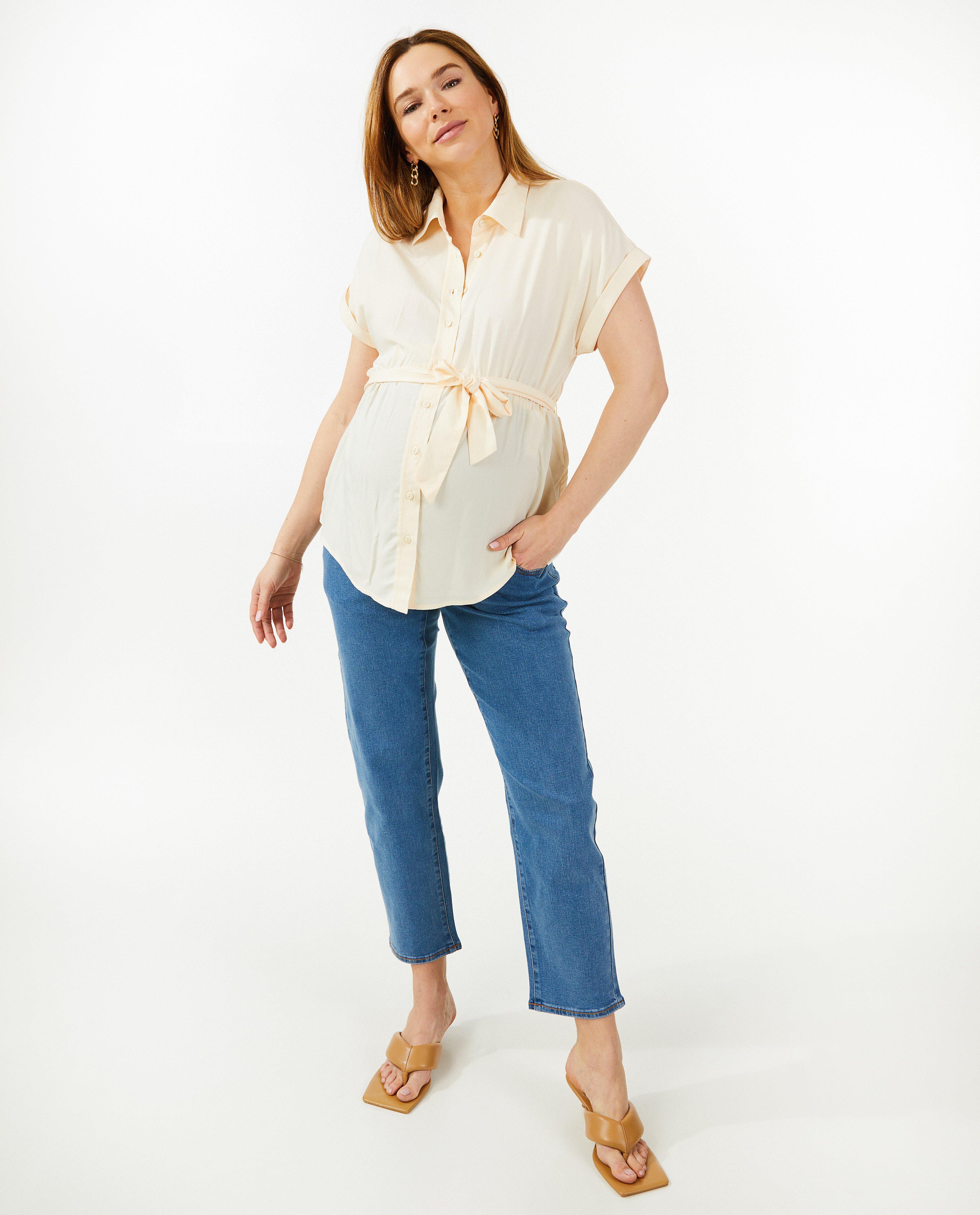 Chemises - Blouse à manches courtes, grossesse