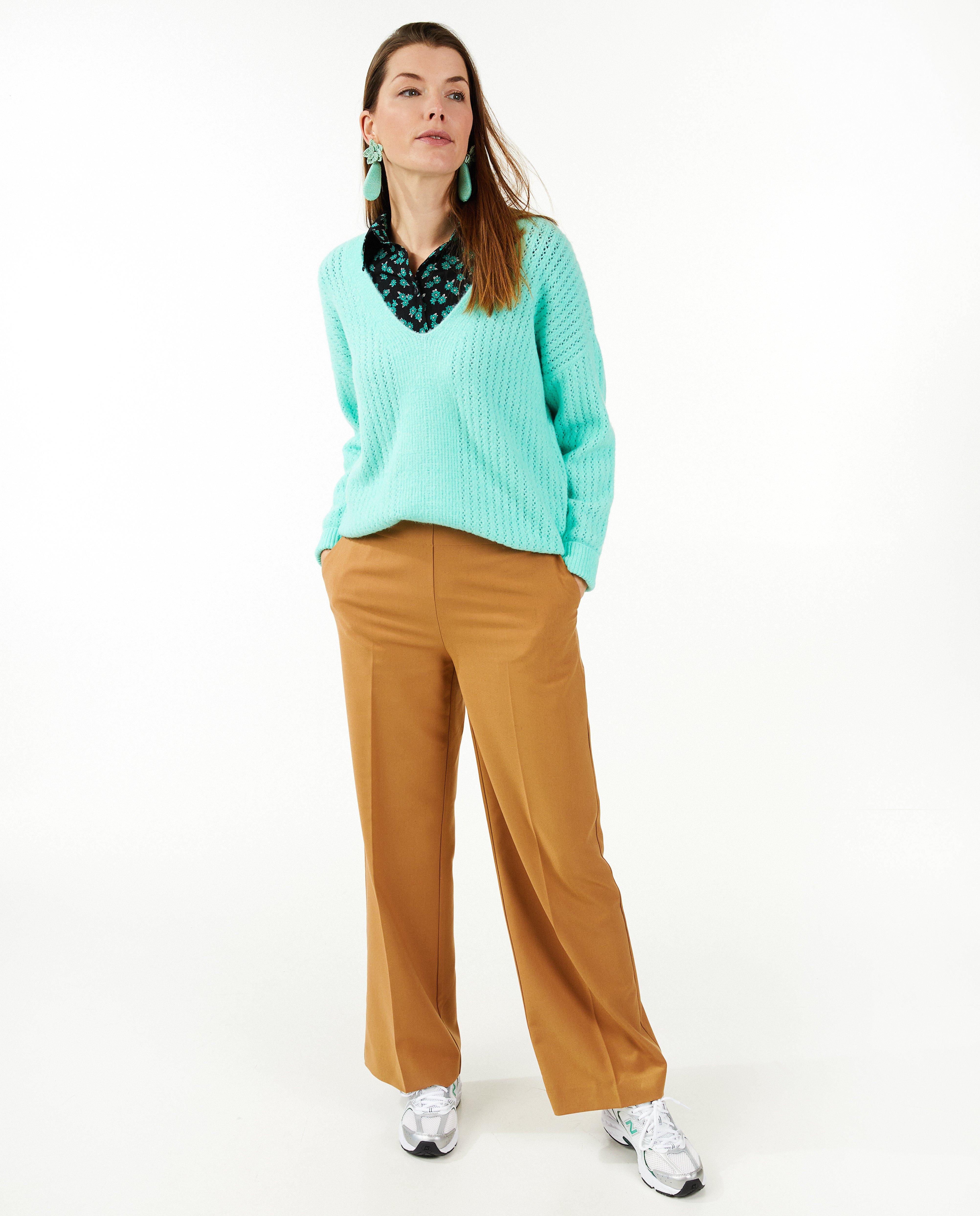 Pull à motif ajouré - null - Sora