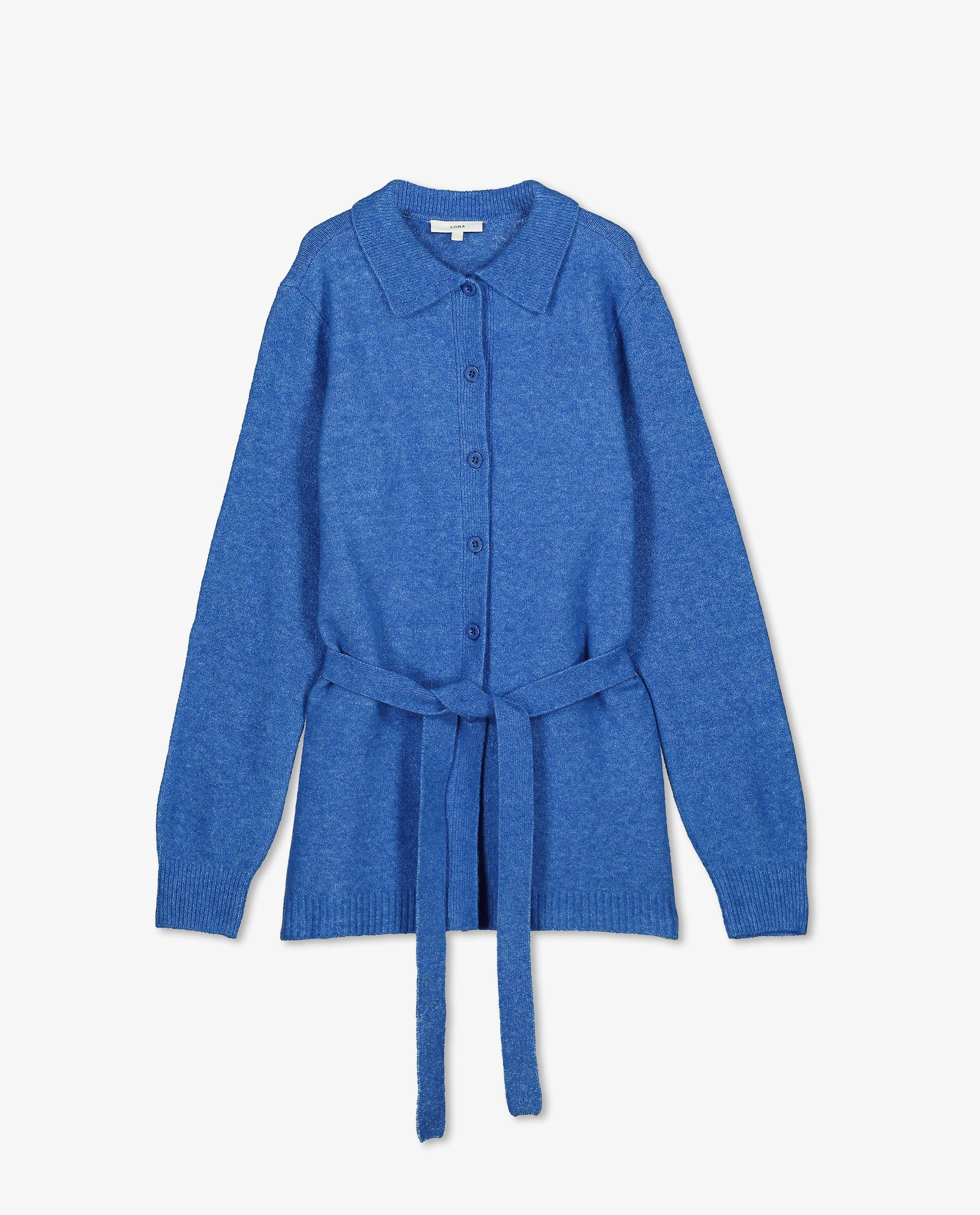 Cardigans - Cardigan avec une ceinture à nouer