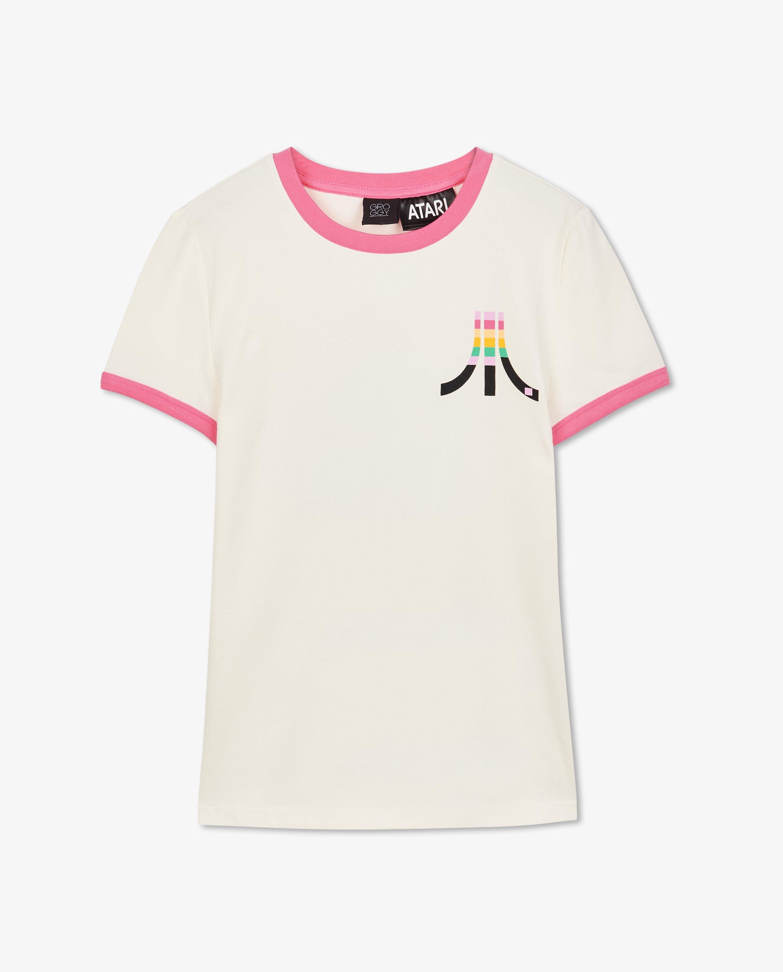 T-shirts - T-shirt écru à imprimé
