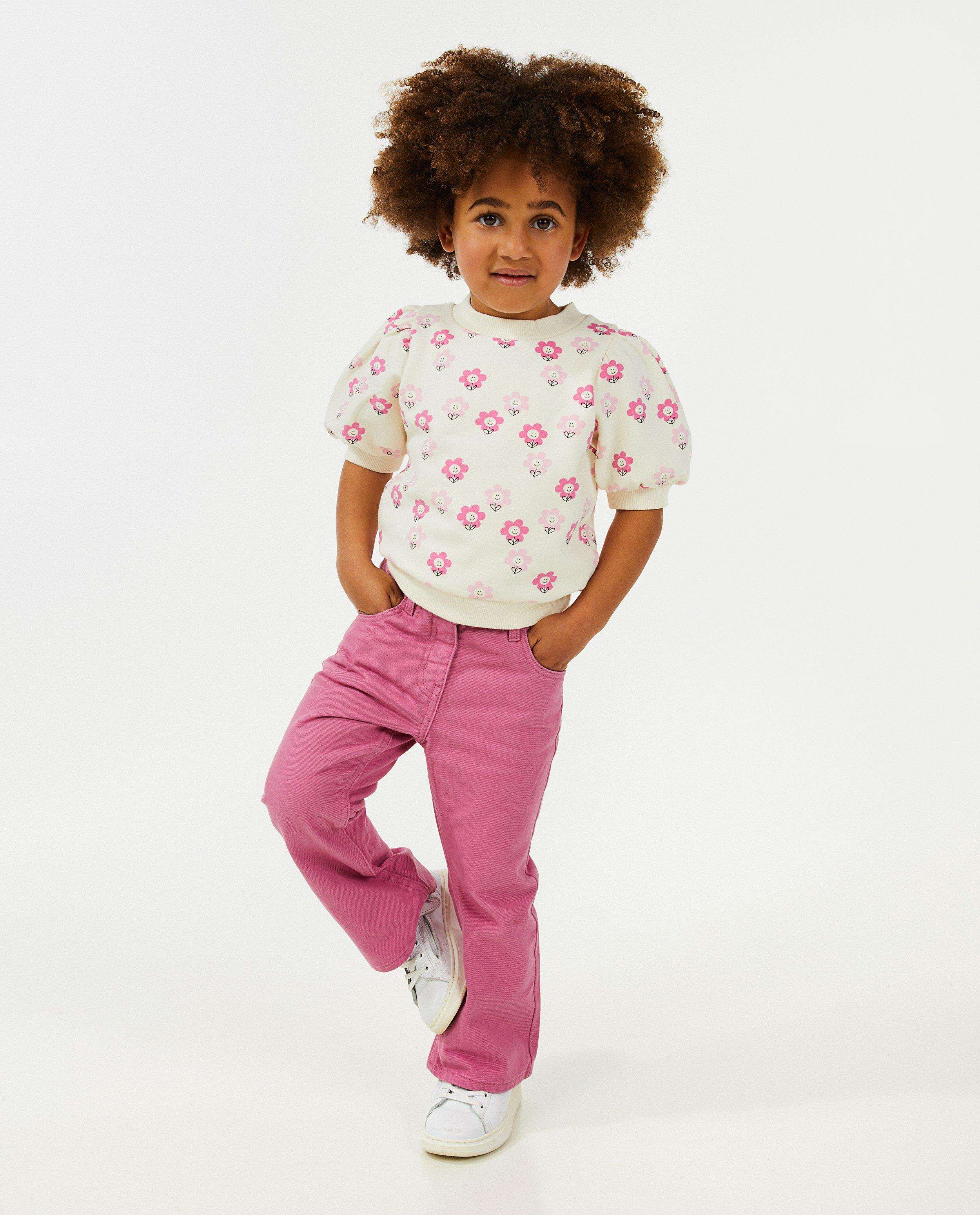 Jeans rose, coupe bootcut - null - Milla Star