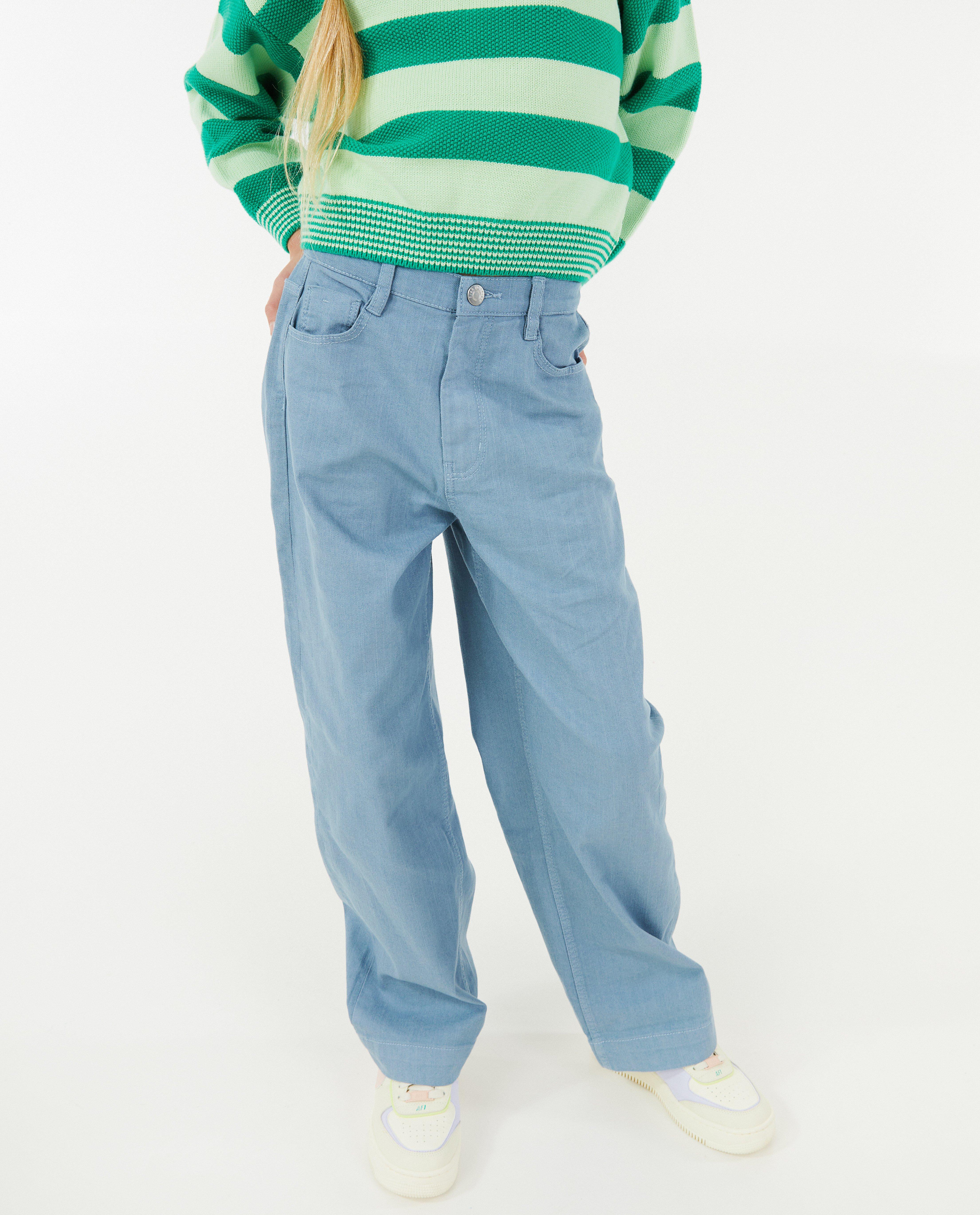 Jeans - Jeans vert, coupe à pattes d’éléphant (flared)