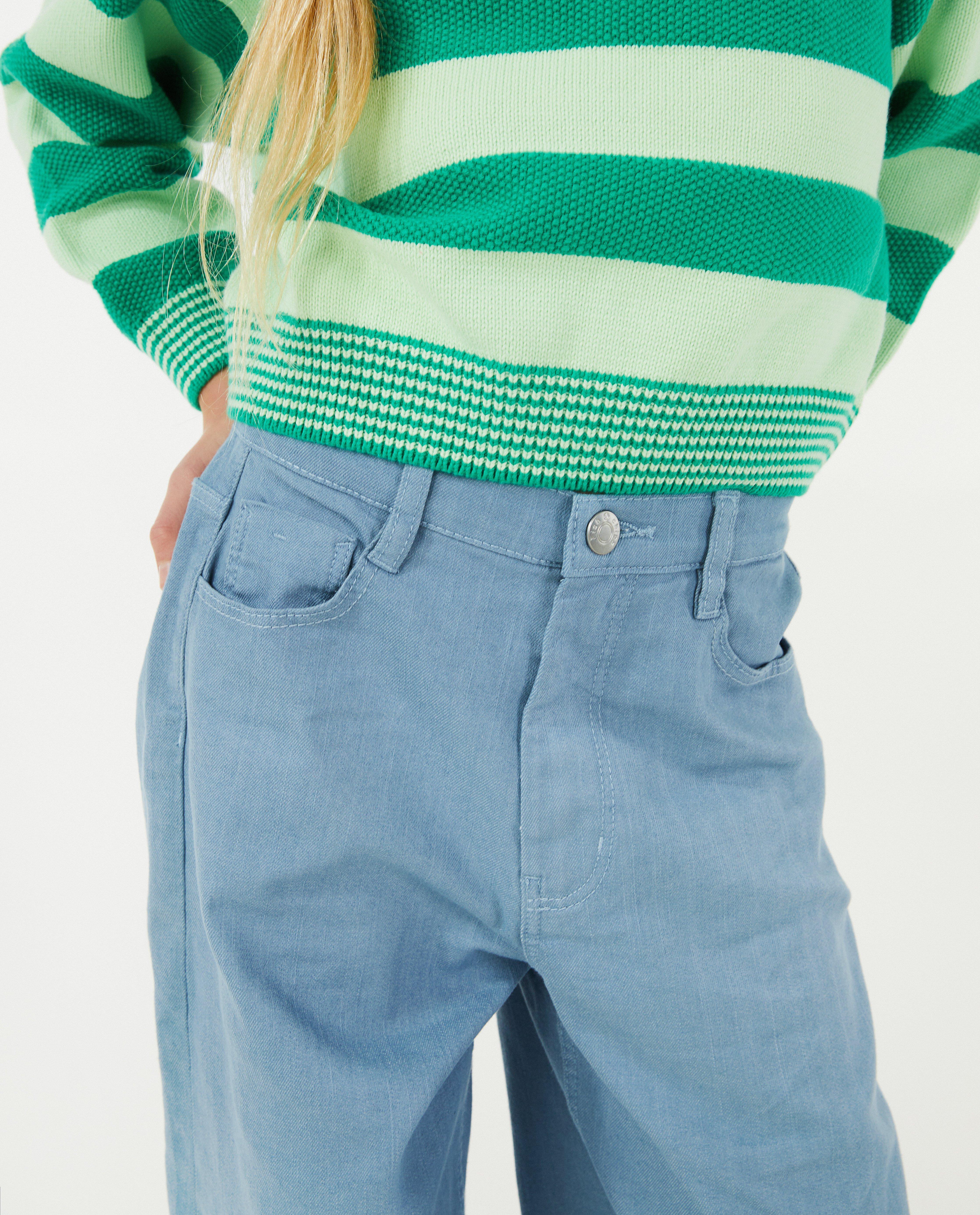 Jeans - Jeans vert, coupe à pattes d’éléphant (flared)