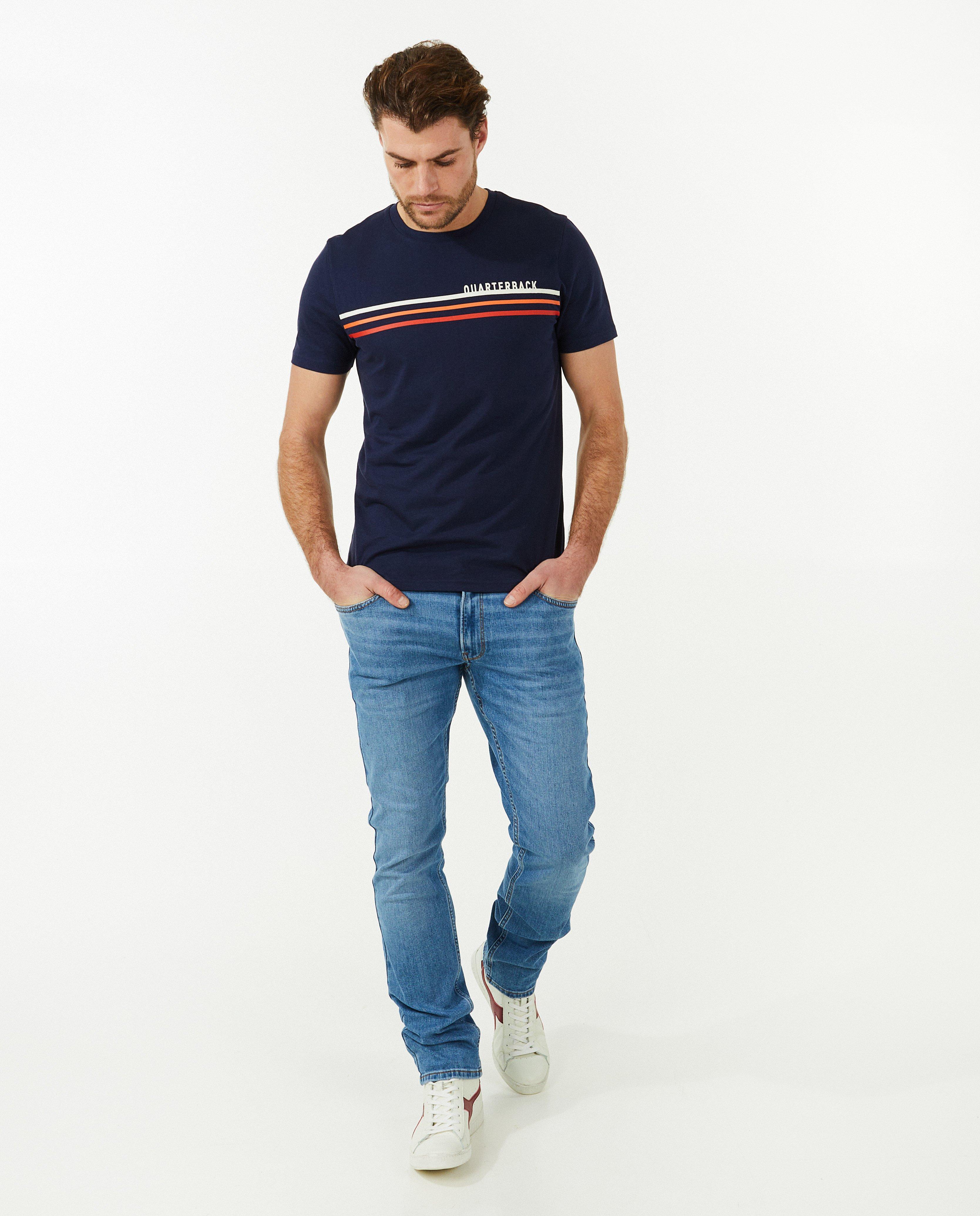 T-shirt à imprimé - null - Quarterback